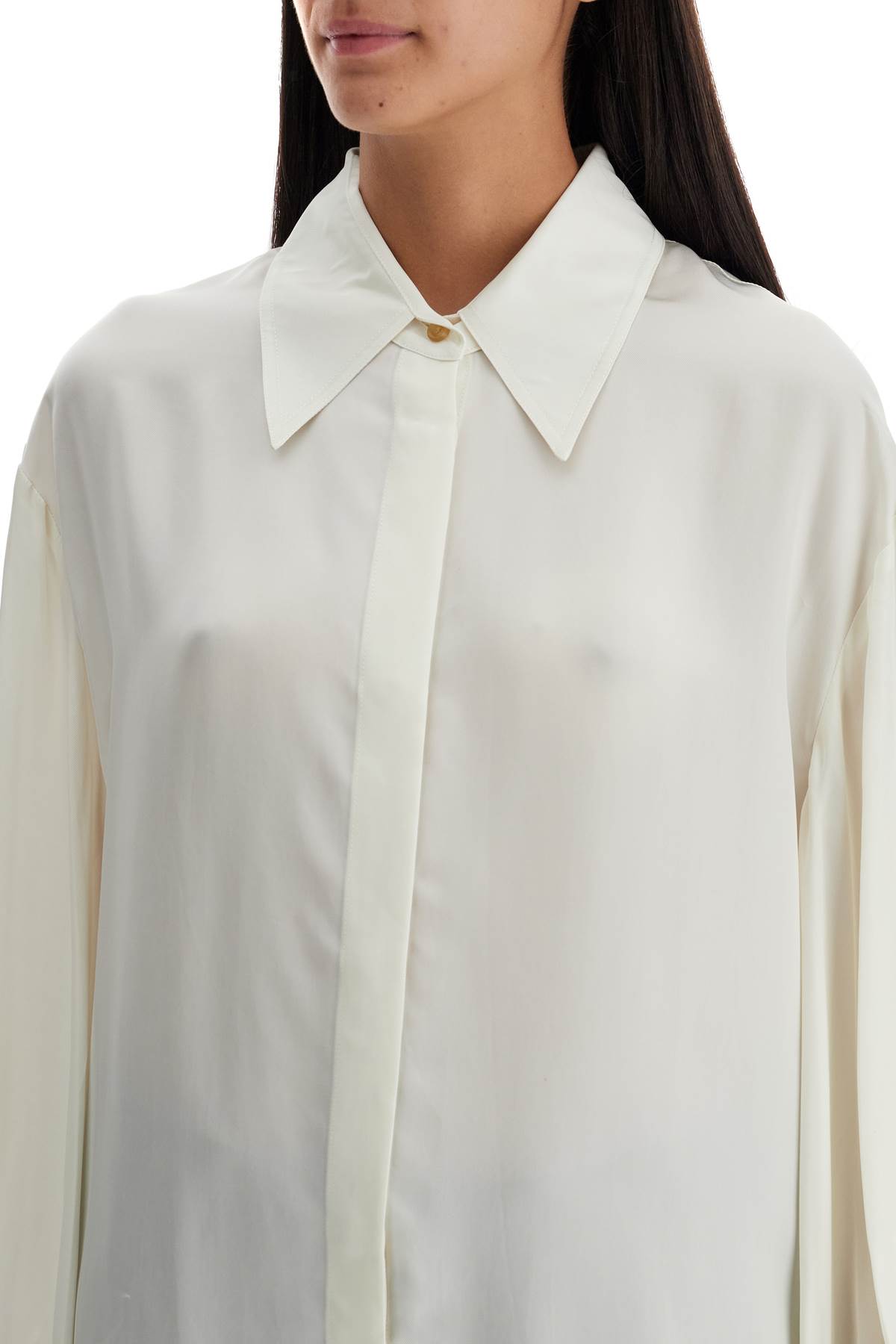 Khaite Ny Bam Shirt In Cream