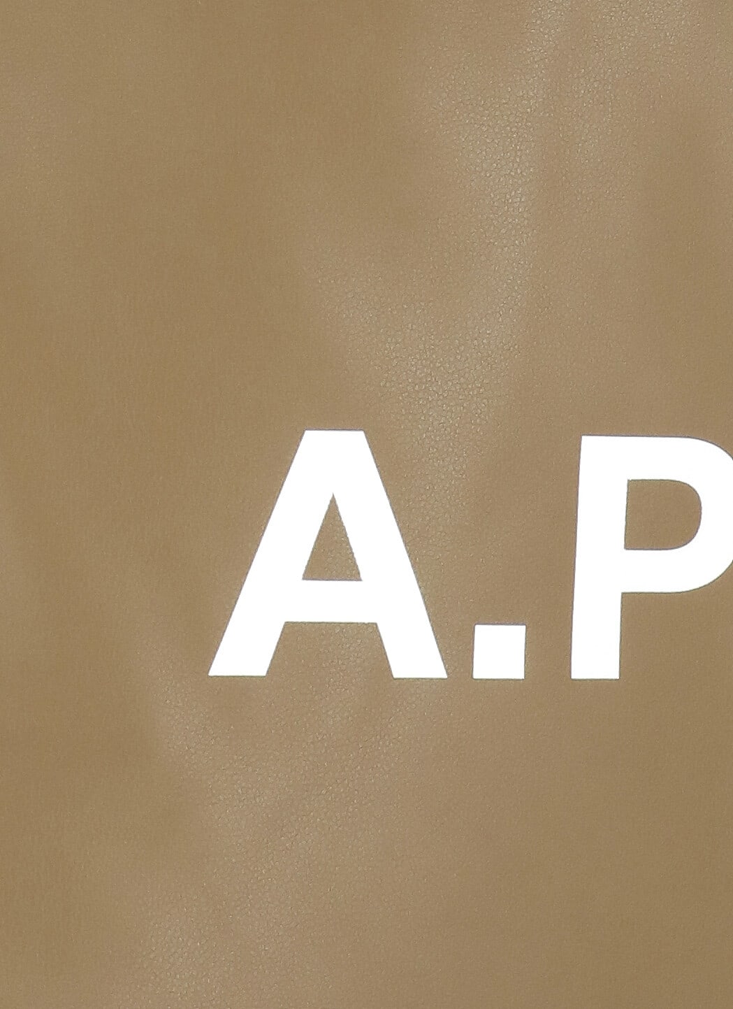 Shop Apc Ninon Shopping Bag In Brown