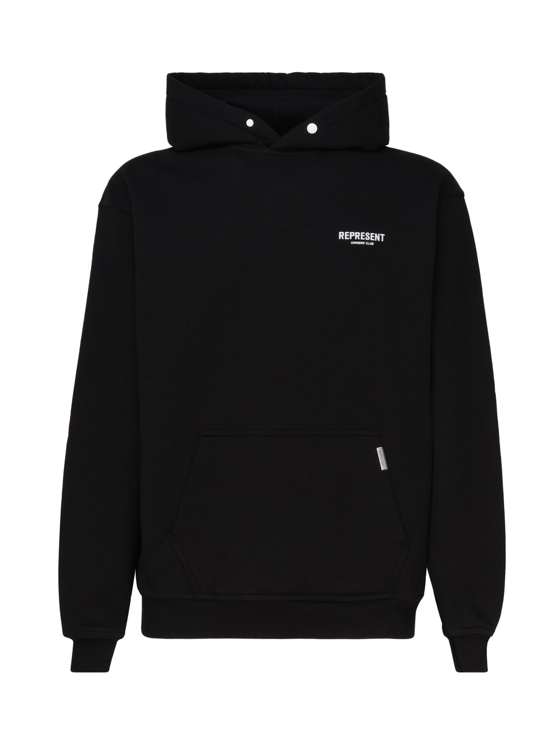 Represent Cotton Logo Sweatshirt In Black