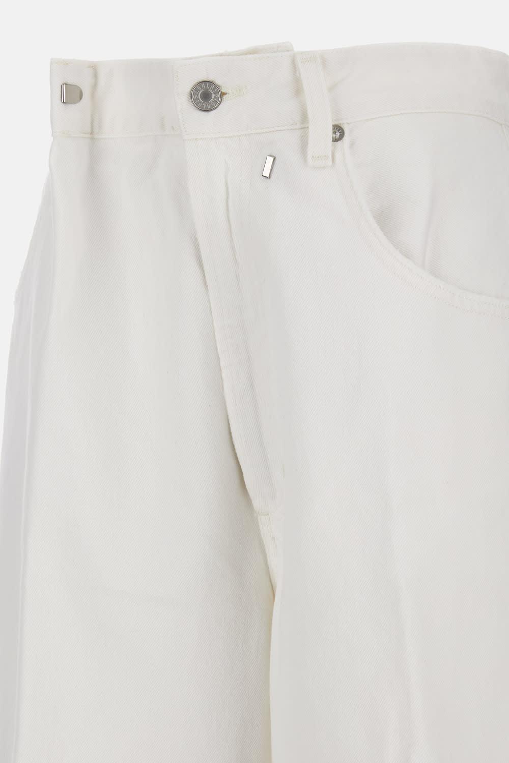 Agolde Wide Jeans Vana Fold White