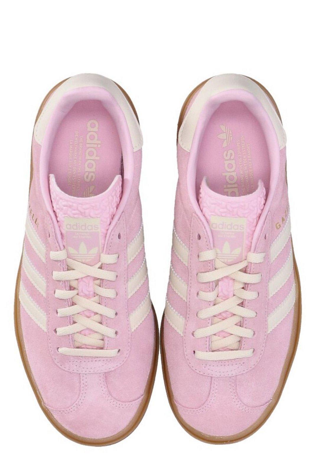 Adidas Originals Womens Adidas Gazelle Bold Suede Low-top Trainers