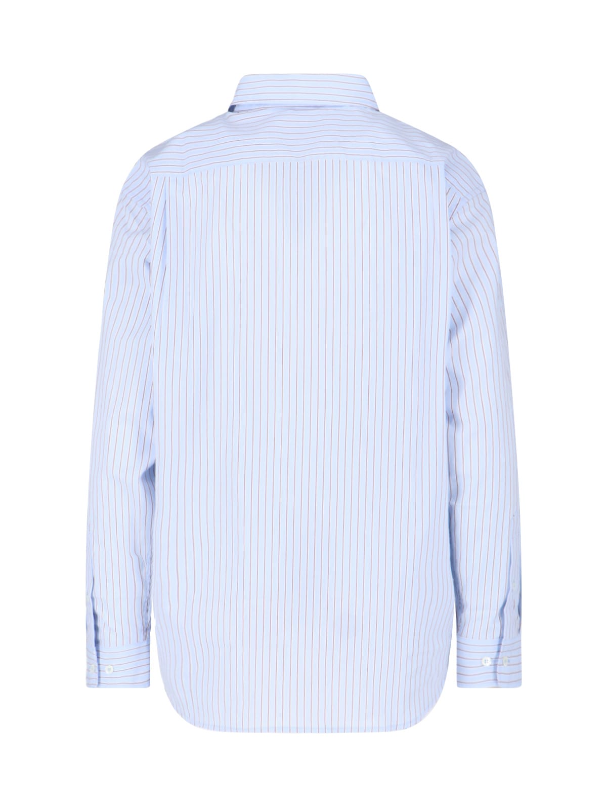 Dunst Blue Paperly Oversized Shirt In Blue