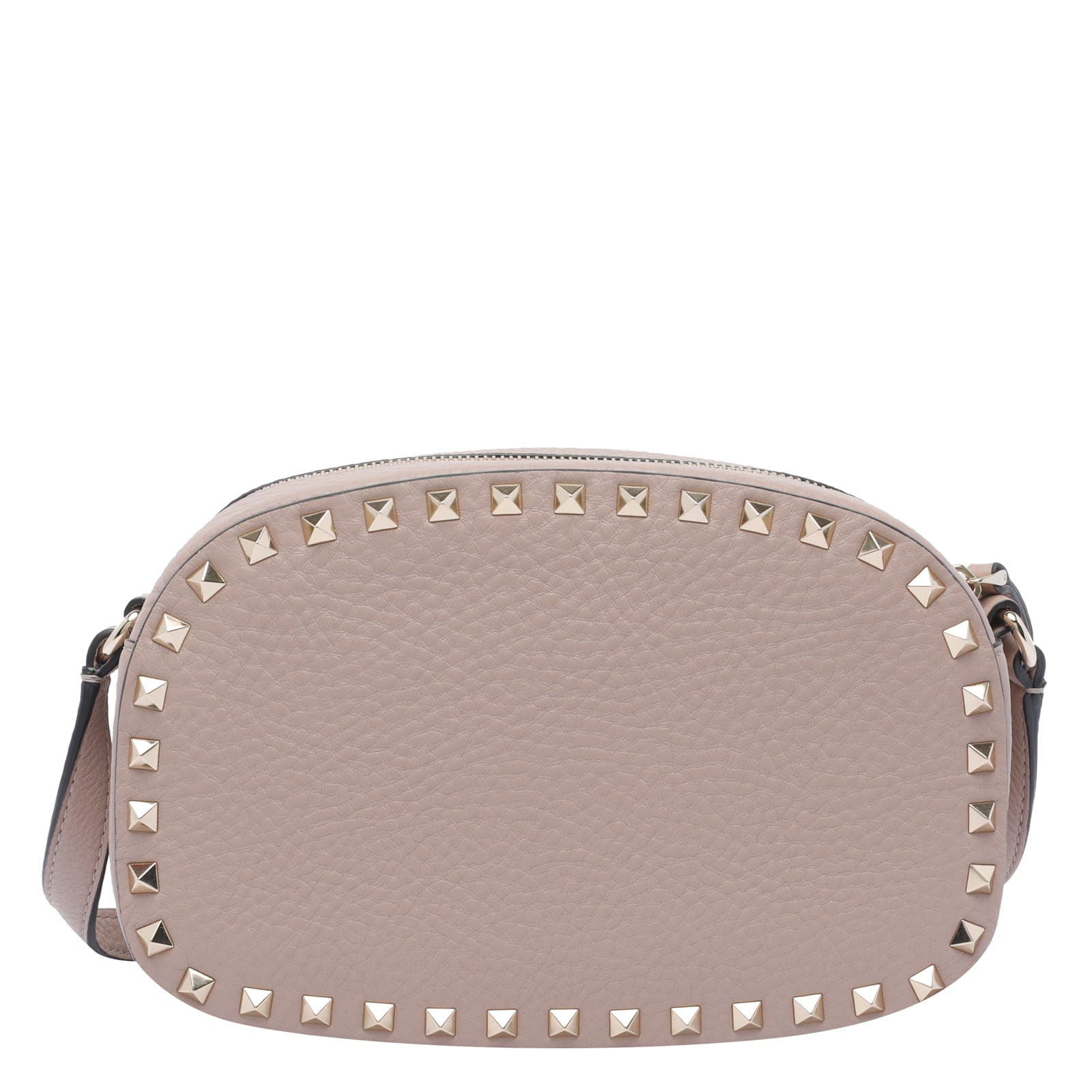 Valentino Rockstud Mini Shoulder Bag In Pink