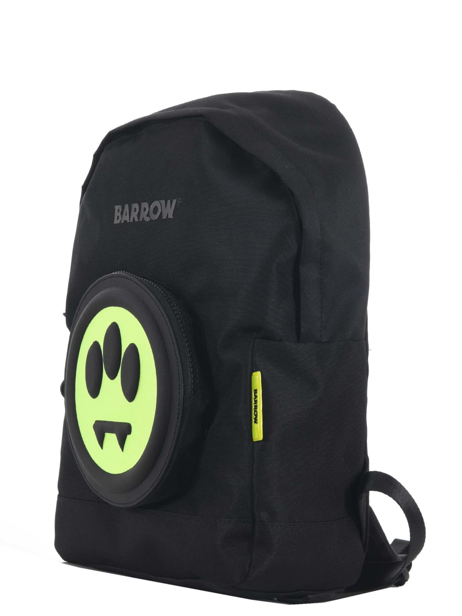 Shop Barrow Backpack In Nero/giallo Fluo