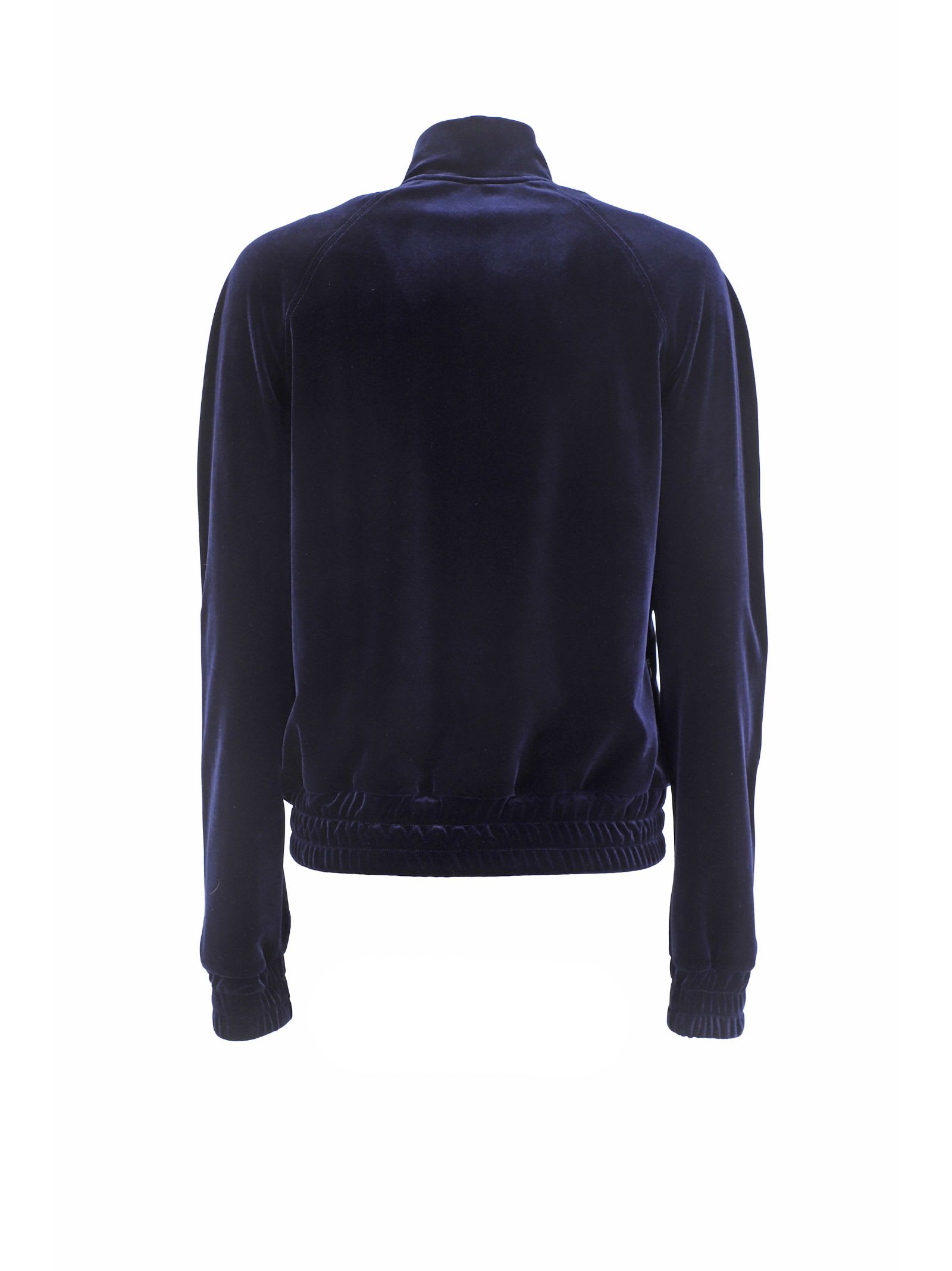 Shop Versace Jeans Couture Sweater In Blue