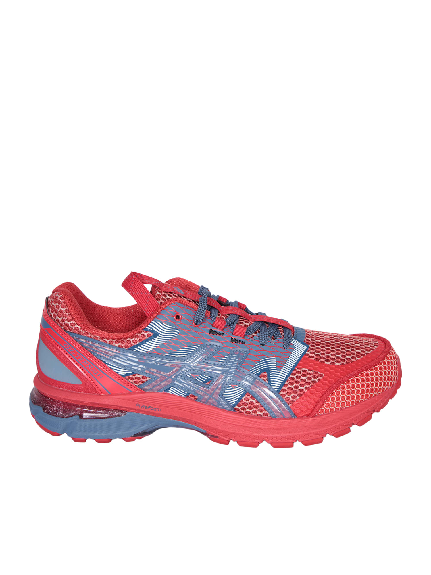 Shop Asics U24 Gel-terr Red Sneakers