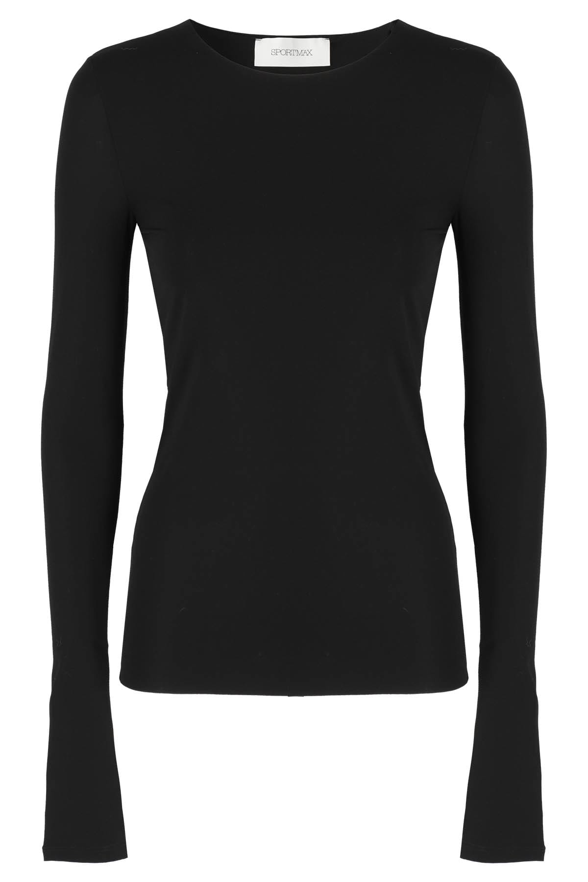 Sportmax Crewneck Long In Nero
