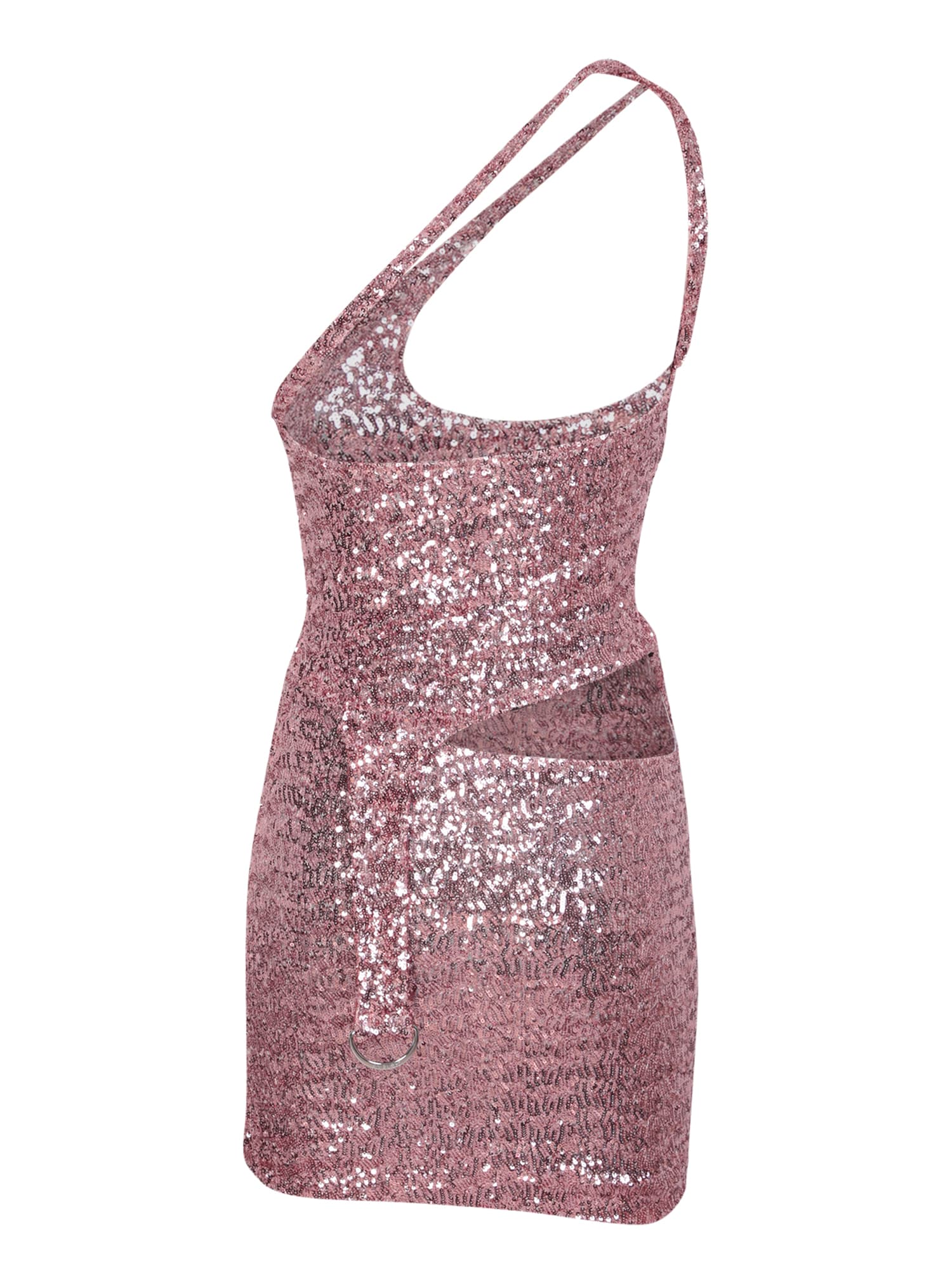 Shop Ambush Pink Hole Mini-dress