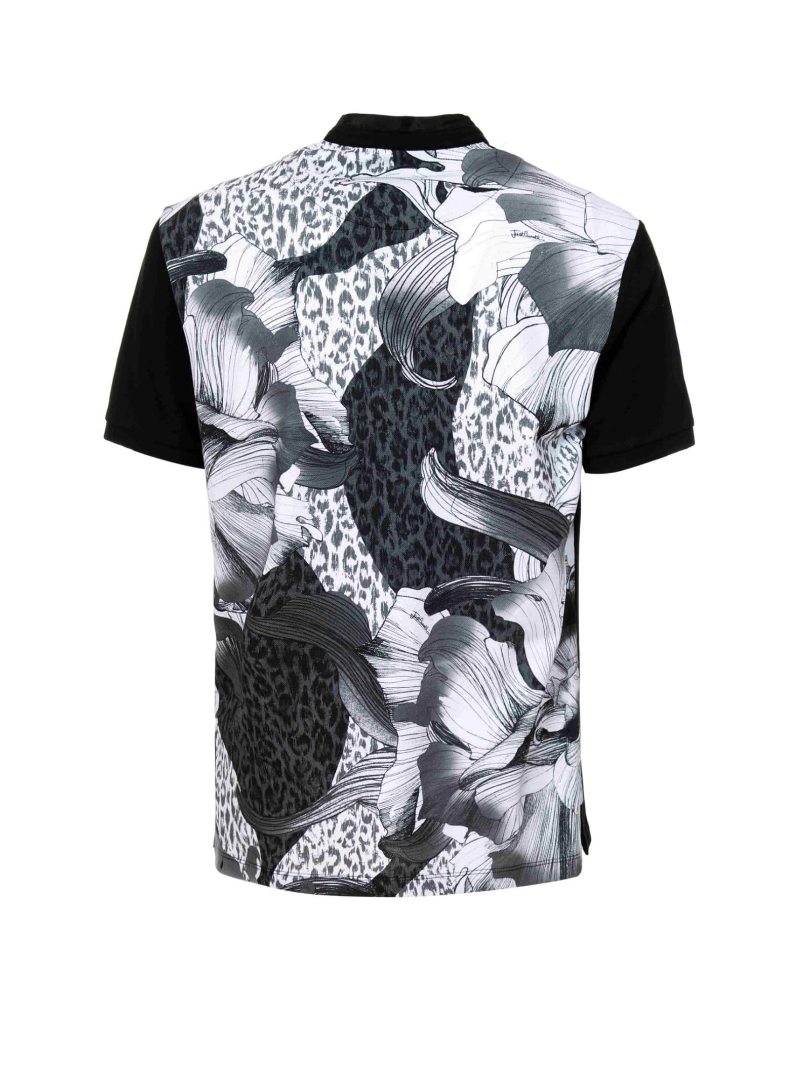 Just Cavalli T-shirt In Black