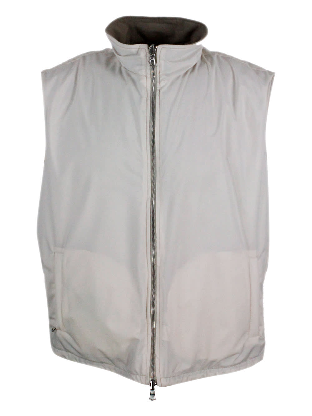 Barba Napoli Vest In Gray