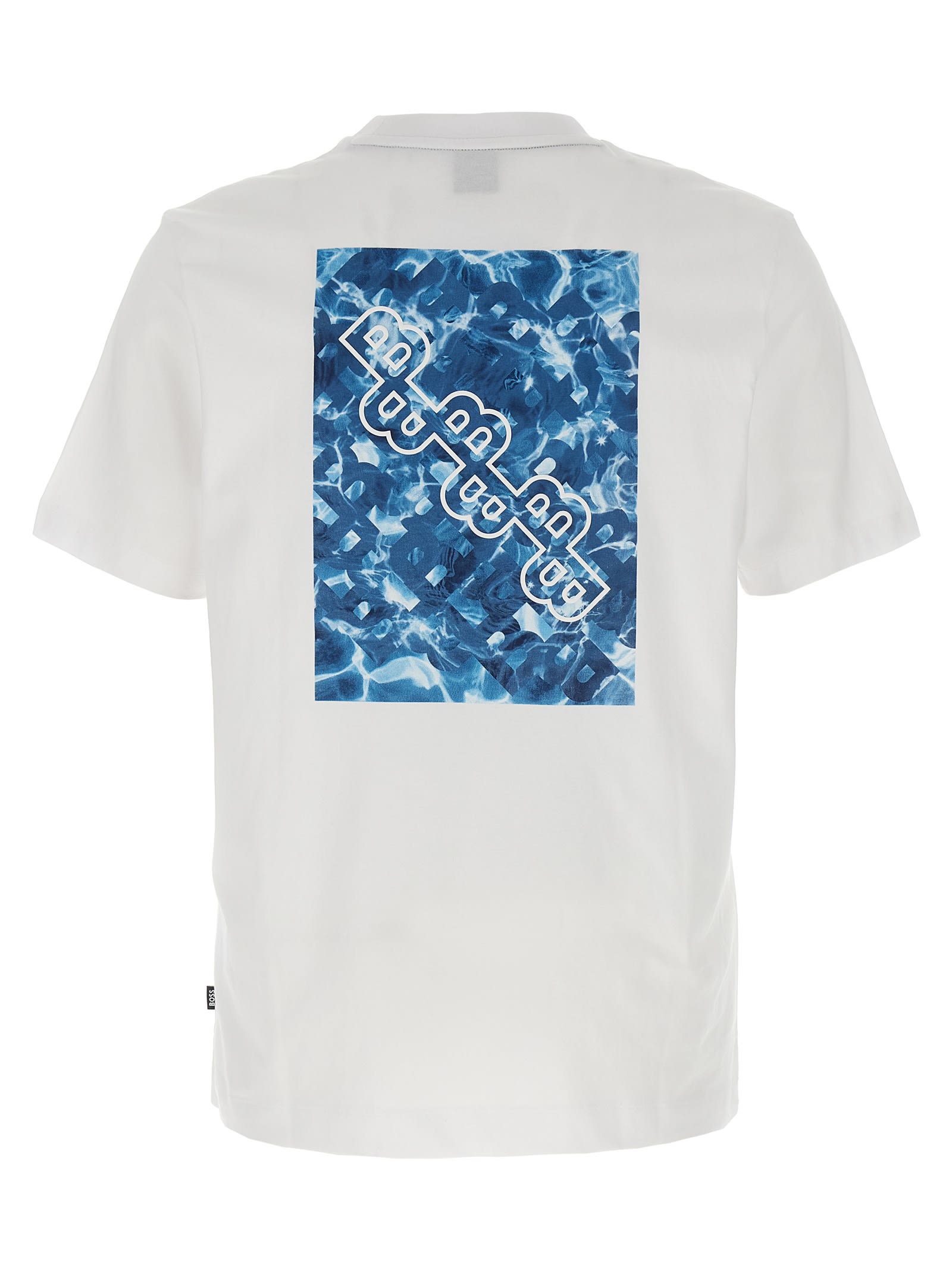 Hugo Boss Graphic-print T-shirt In White