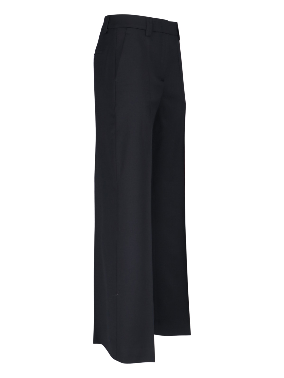 Shop Incotex Straight Wool Pants