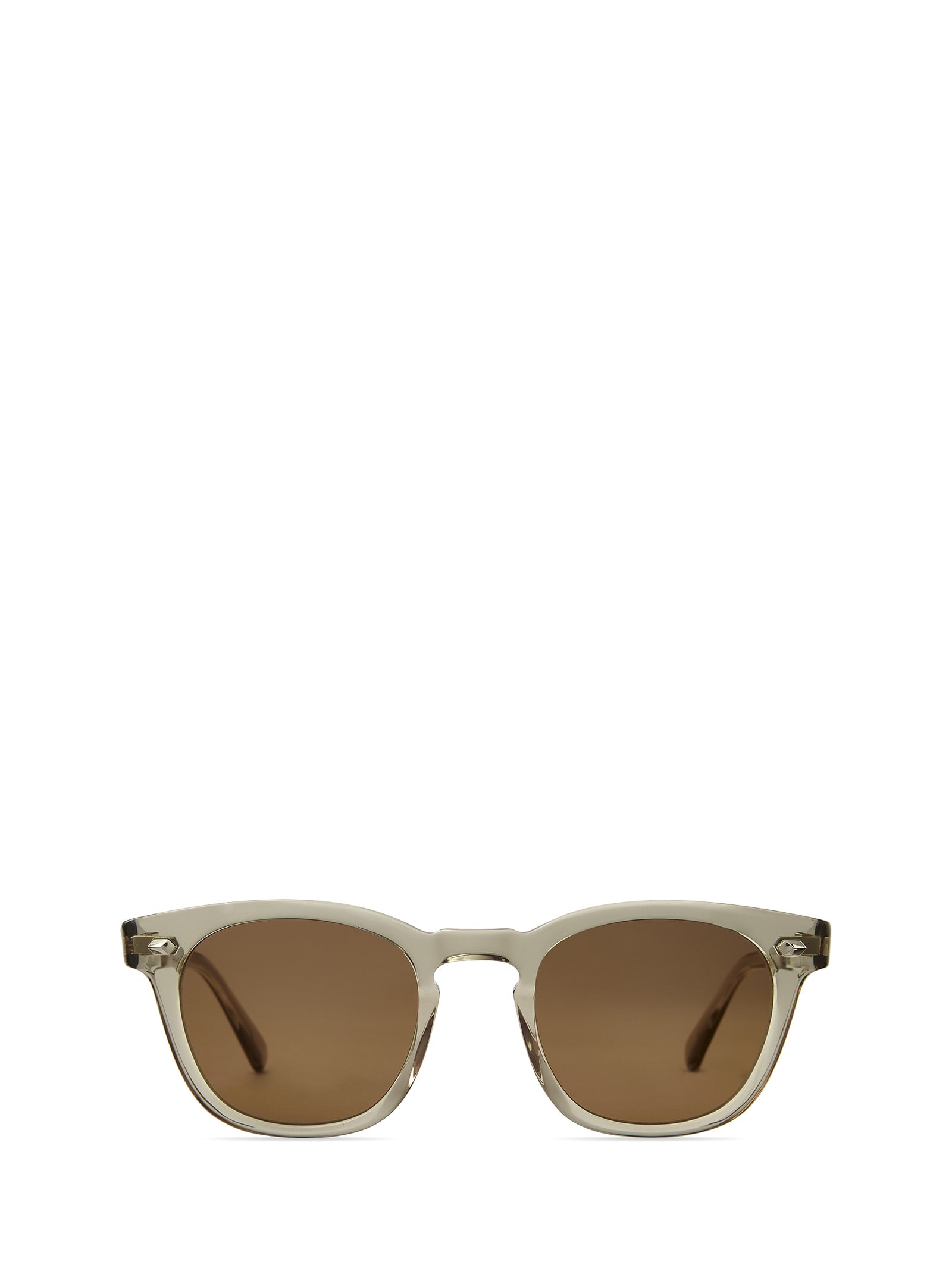 Mr Leight Hanalei S Olivine-white Gold Sunglasses