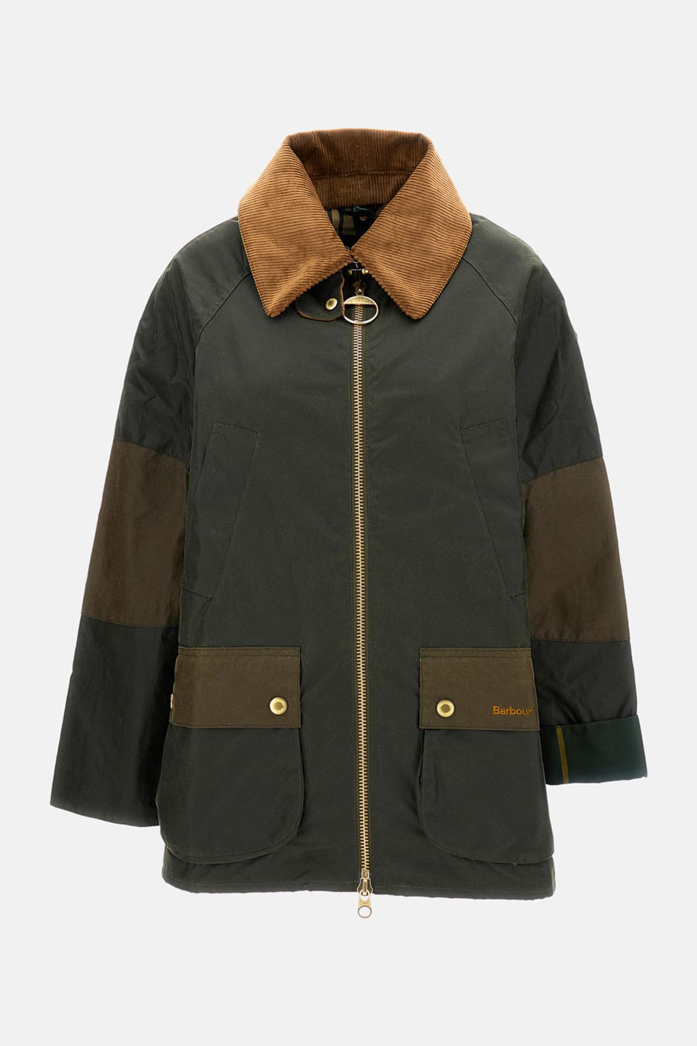 Barbour Cotton Jacket In Green