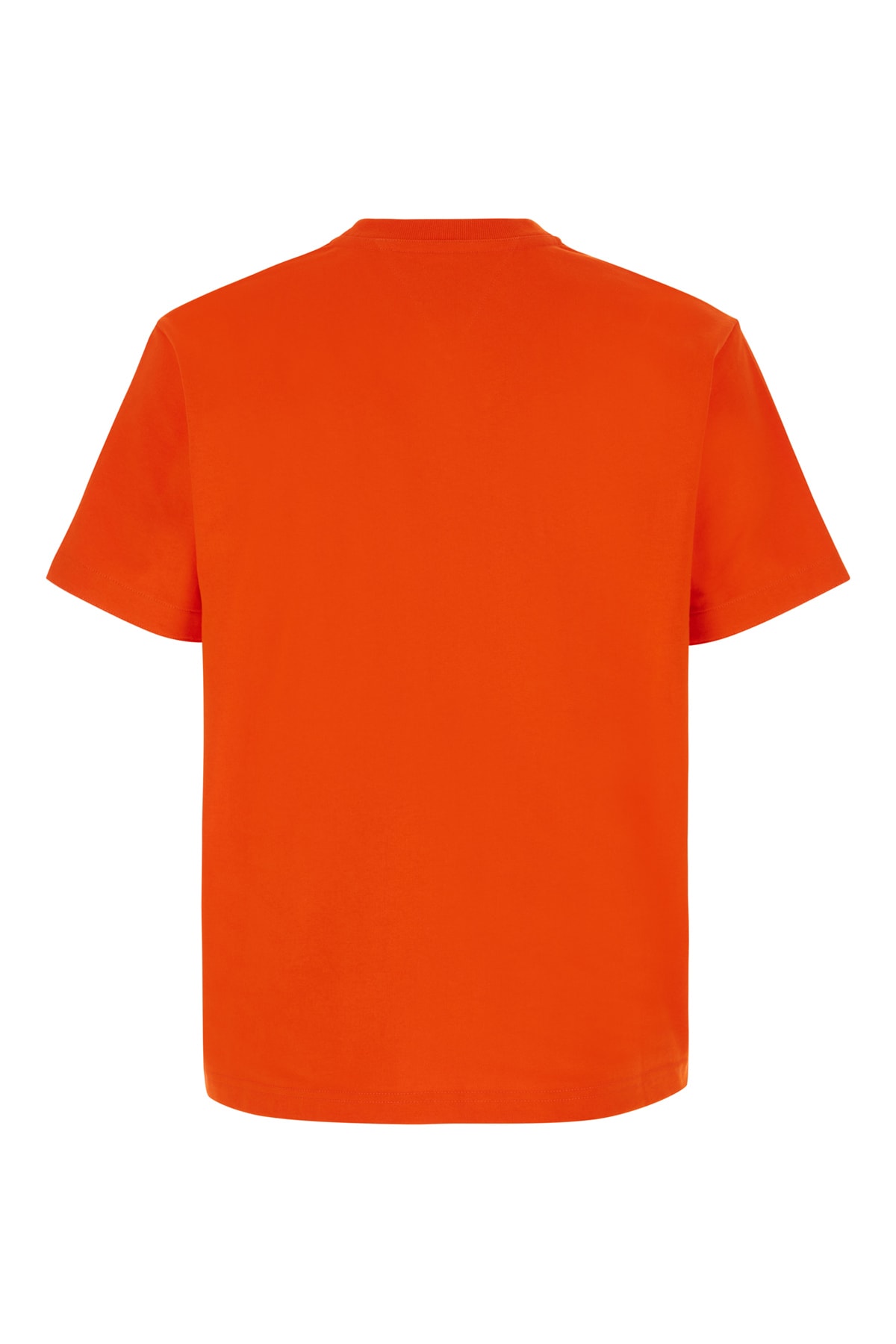 Shop Bottega Veneta Red Cotton T-shirt In Arancio