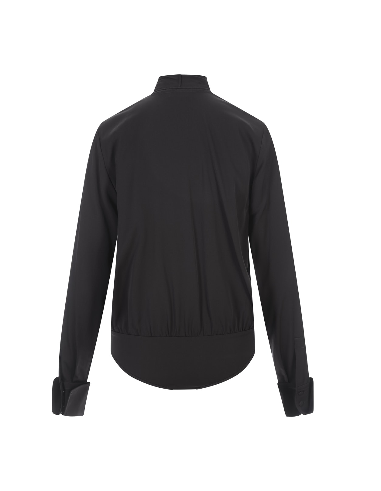 Shop Sportmax Black Moretto Shirt In Nero