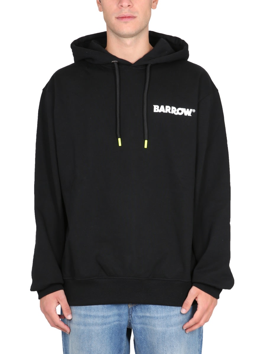 Shop Barrow Sweatshirt With Logo In Black