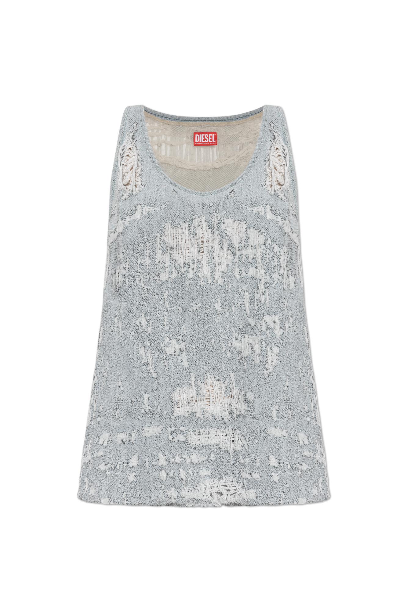 Diesel De-dalby Distressed Tank Top