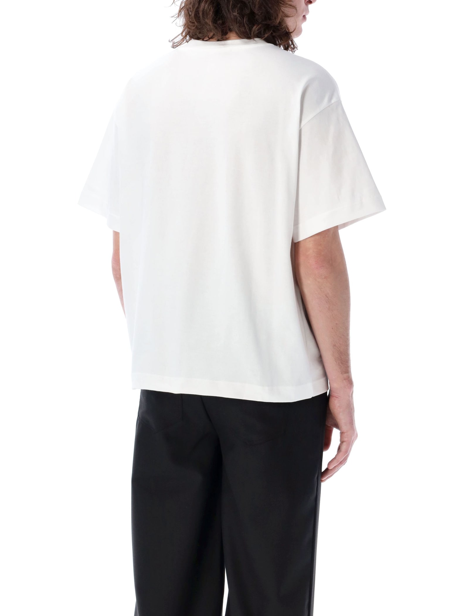 Shop Séfr Atelier T-shirt In Heavy White Cotton
