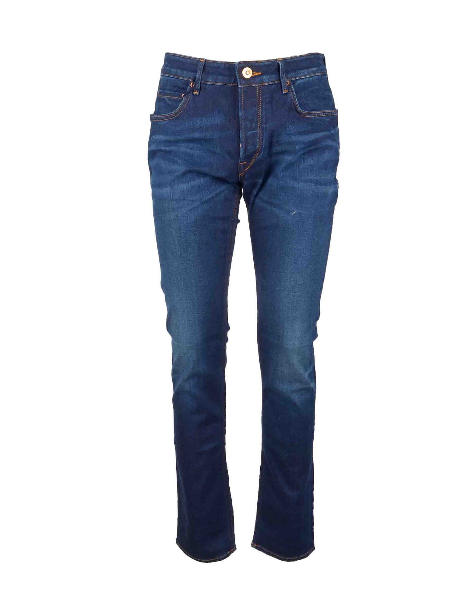 Hand Picked Mens Blue Jeans
