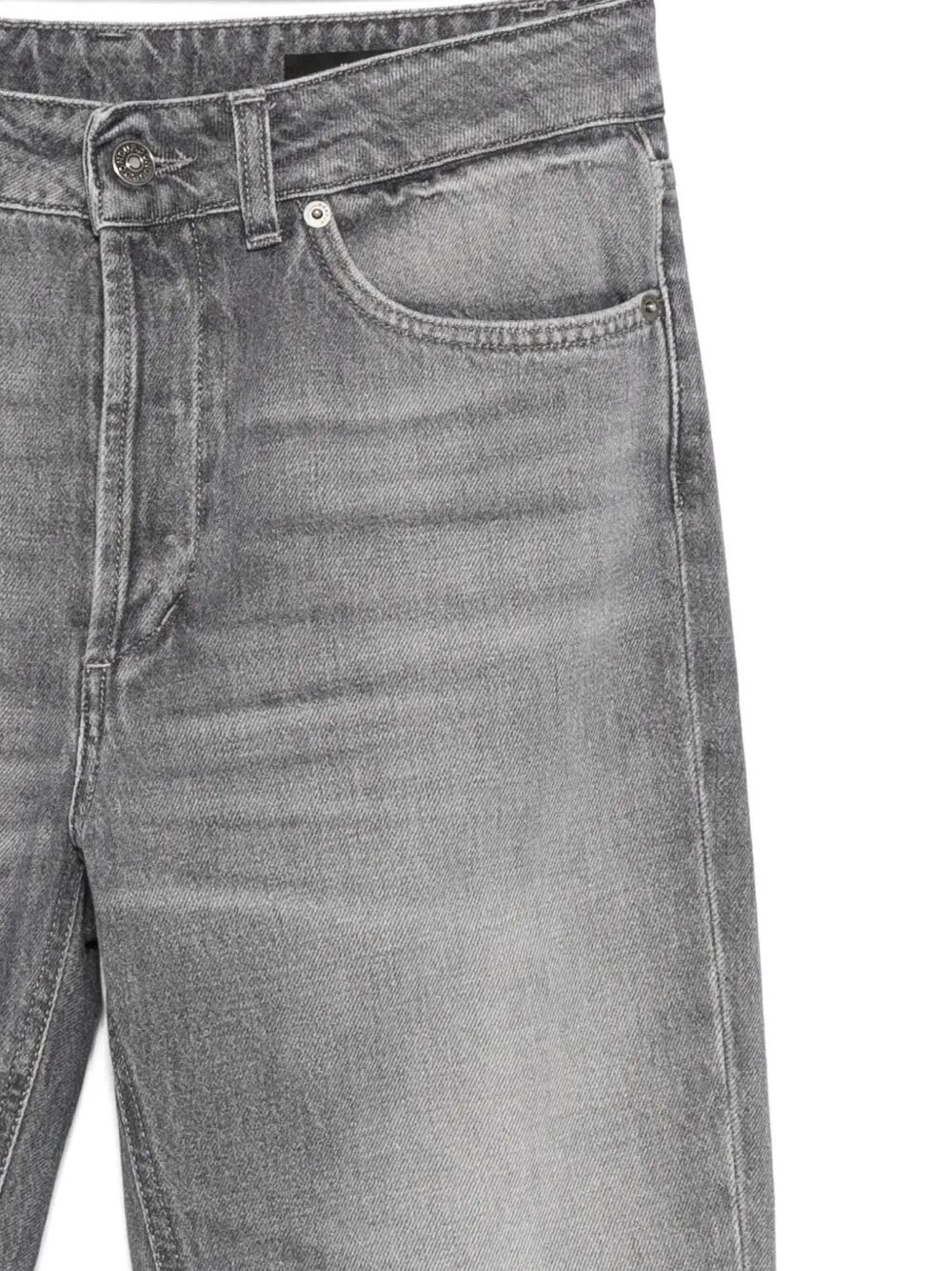 Dondup Five-pockets Jeans In Gray