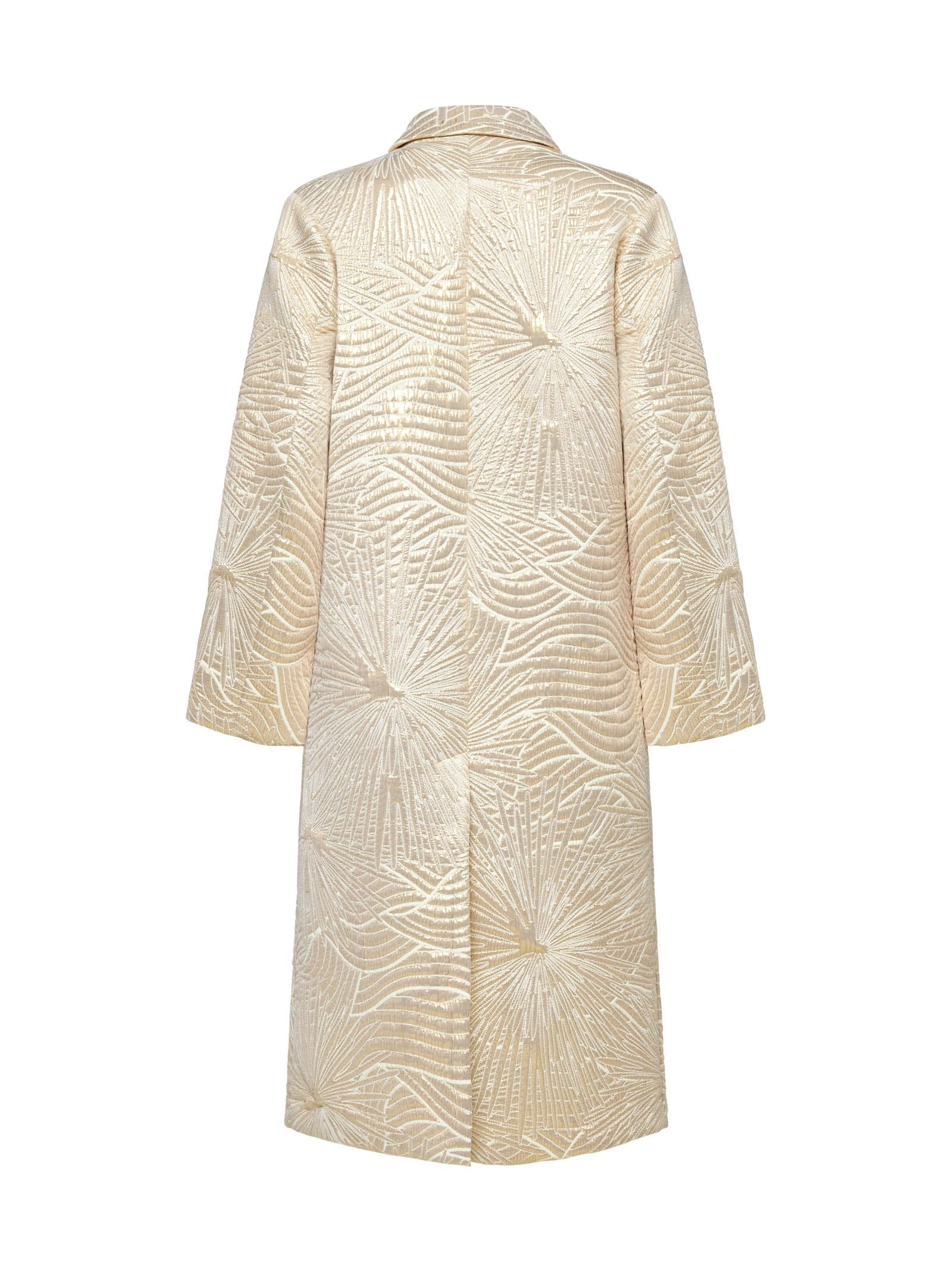 Shop Forte Forte Coat In Golden