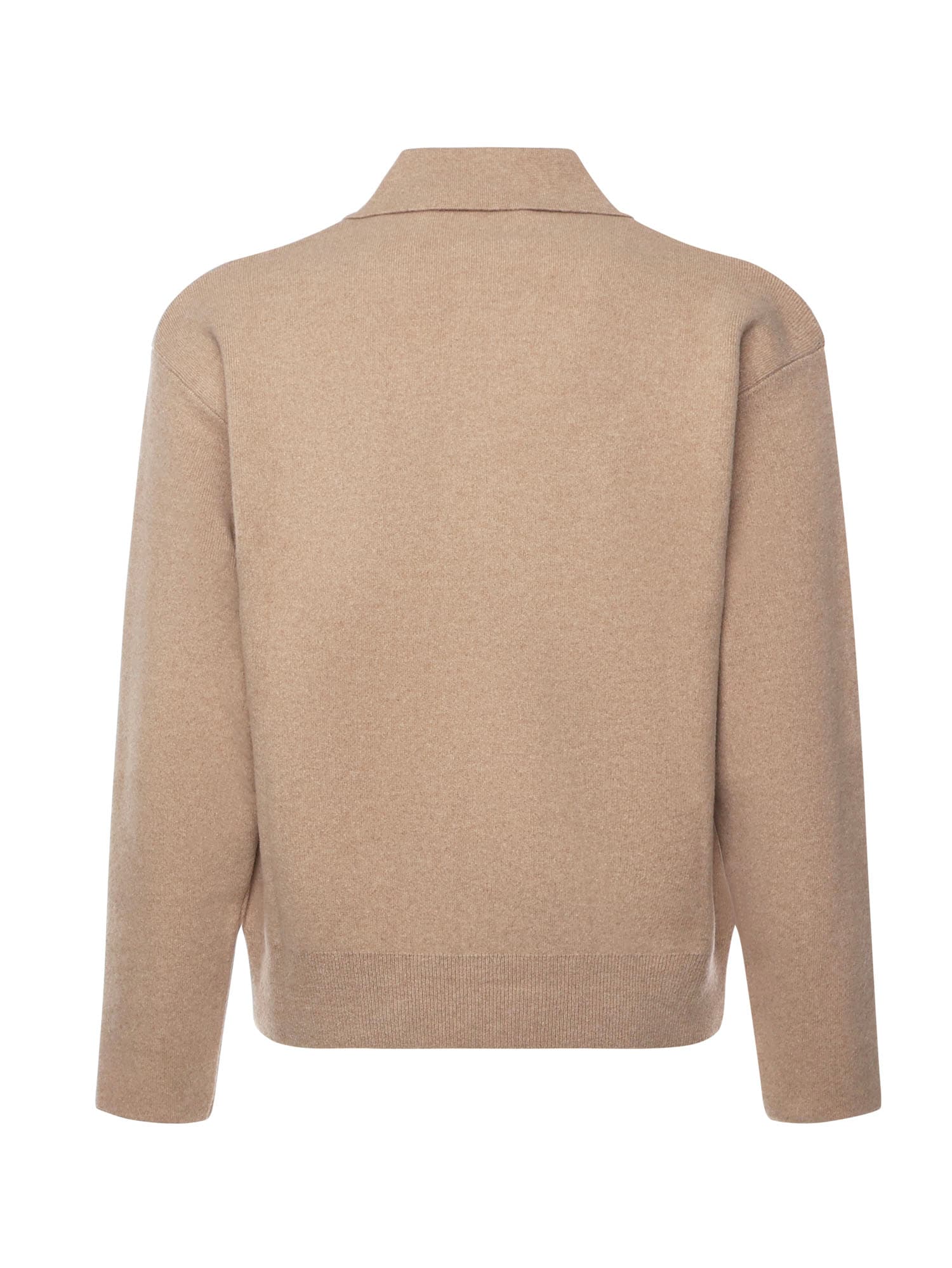 Jacquemus La Maille Vereuse Pallone Sweater In Brown