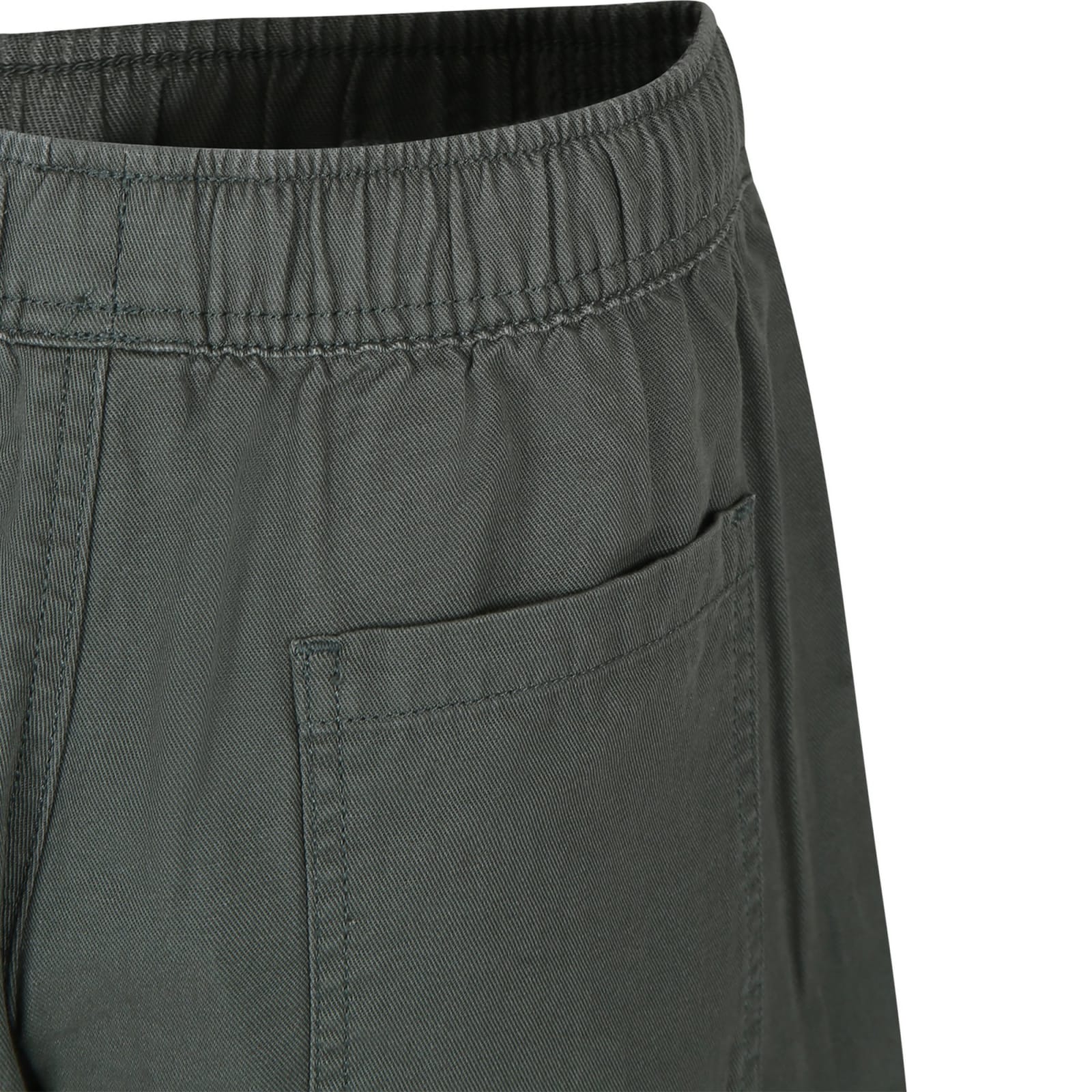 Shop Petit Bateau Green Shorts For Boy