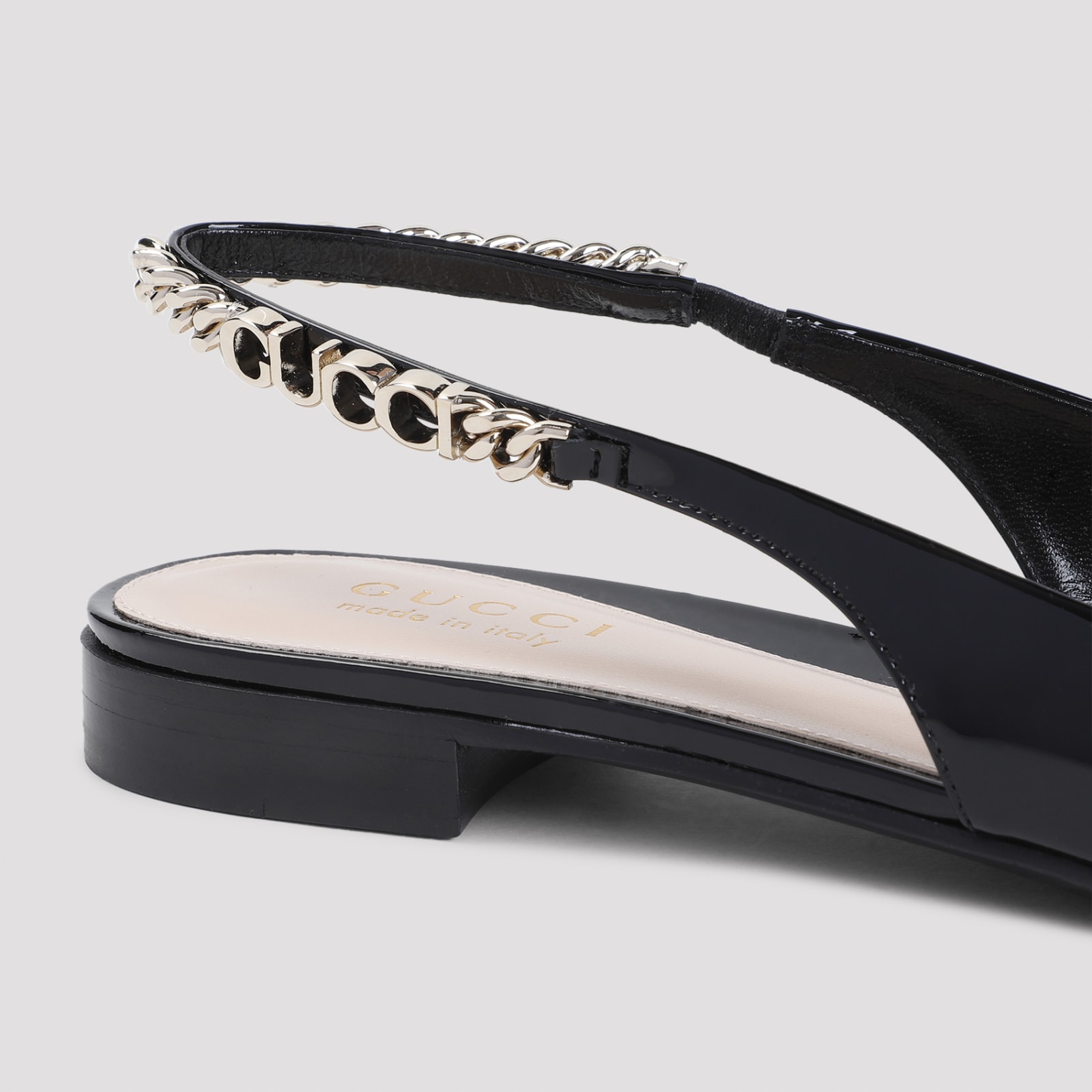 Shop Gucci Signoria Ballerina In Nero Nero