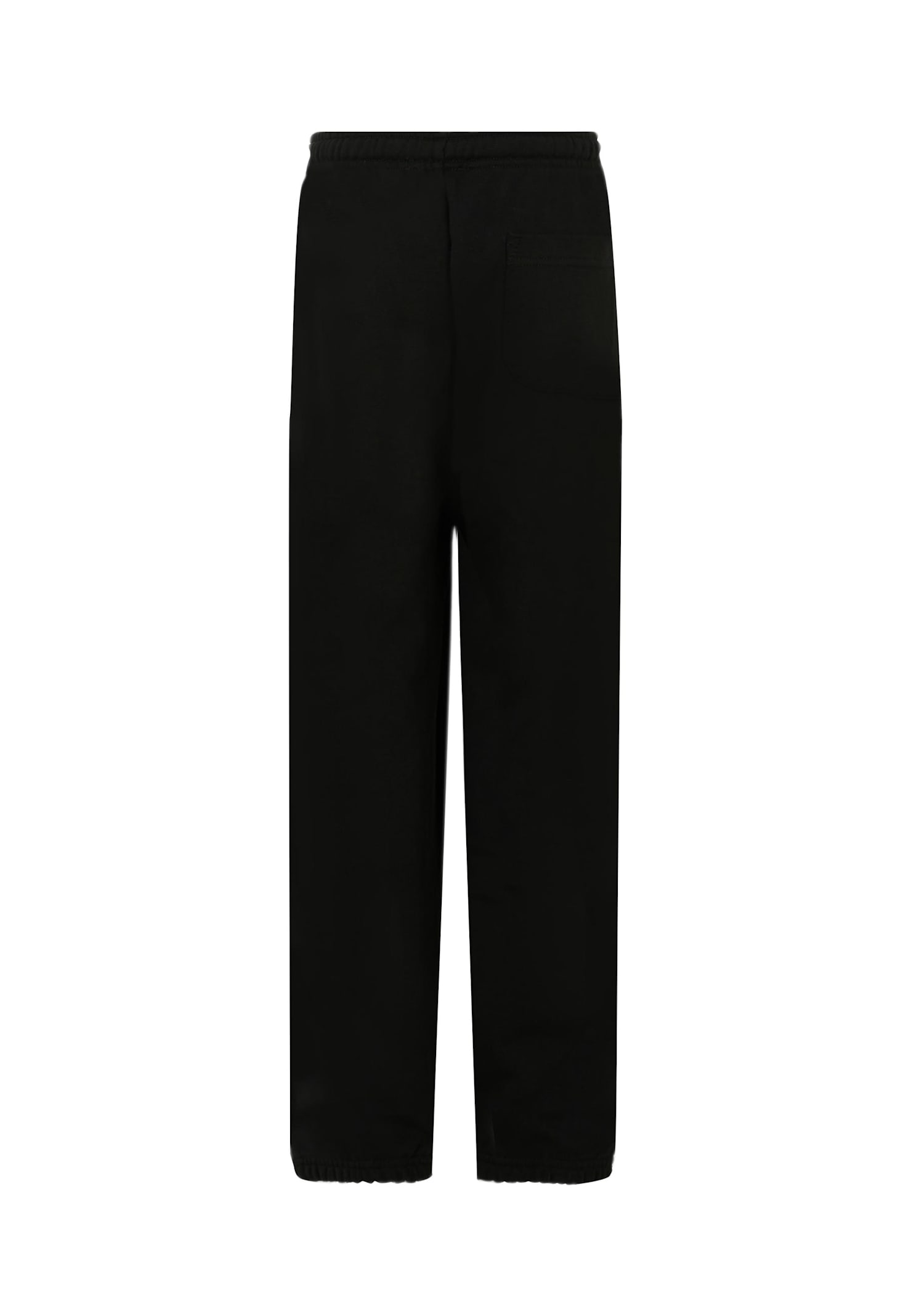 Diesel Black Trousers For Bambino With Logo In Black