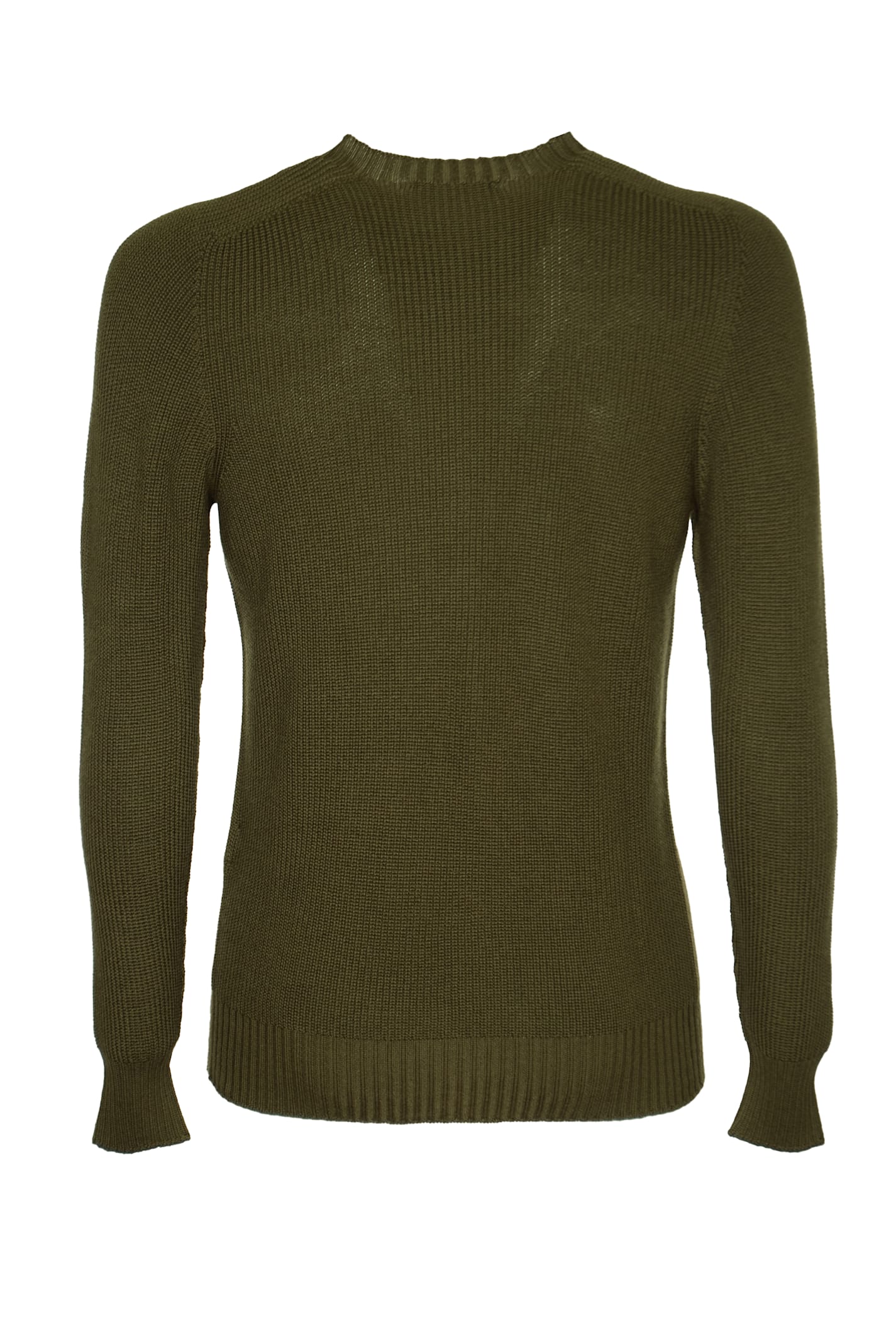 Shop Gran Sasso Rib Knit Sweater