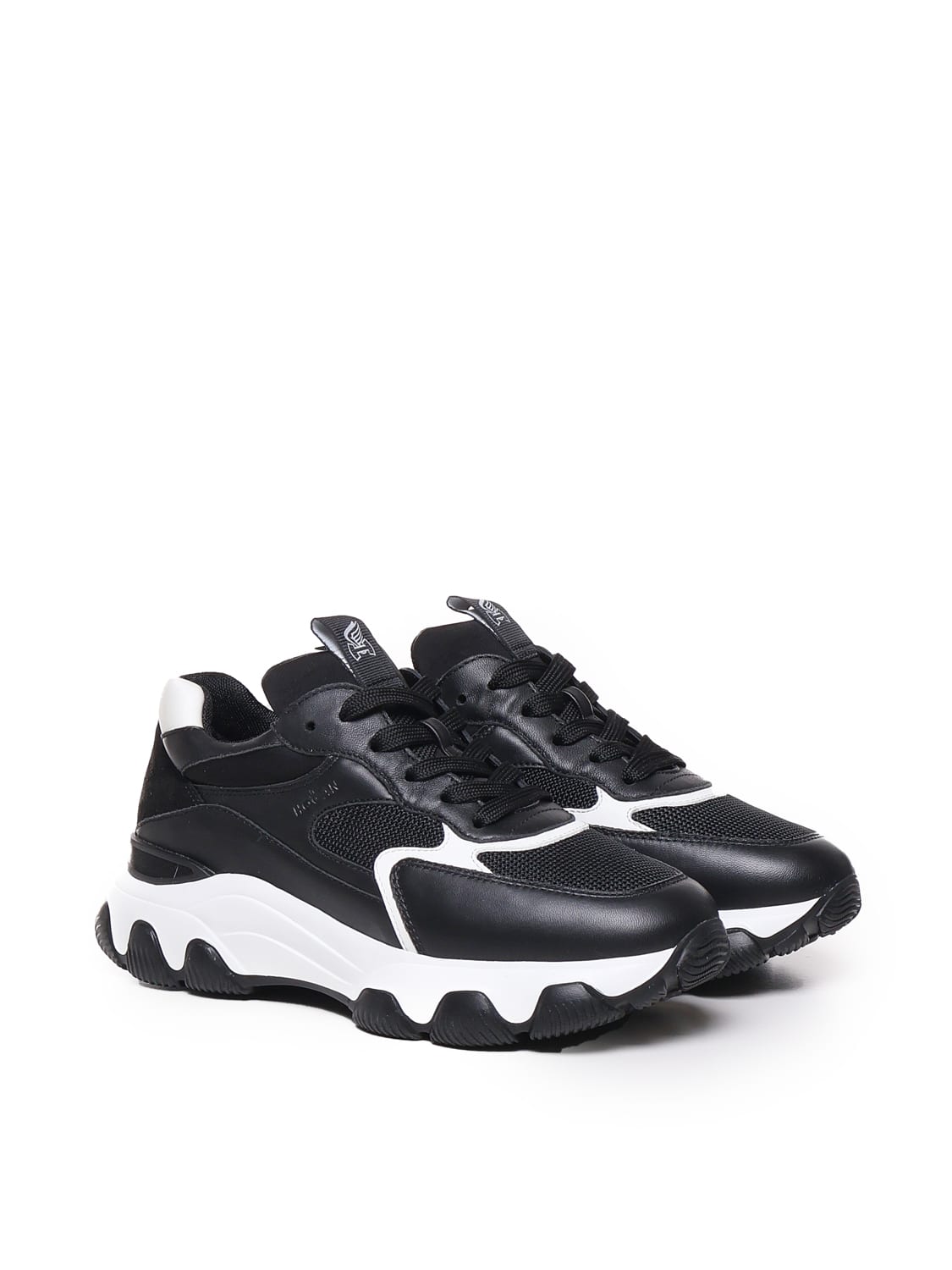 Shop Hogan Hyperactive Sneakers In Black