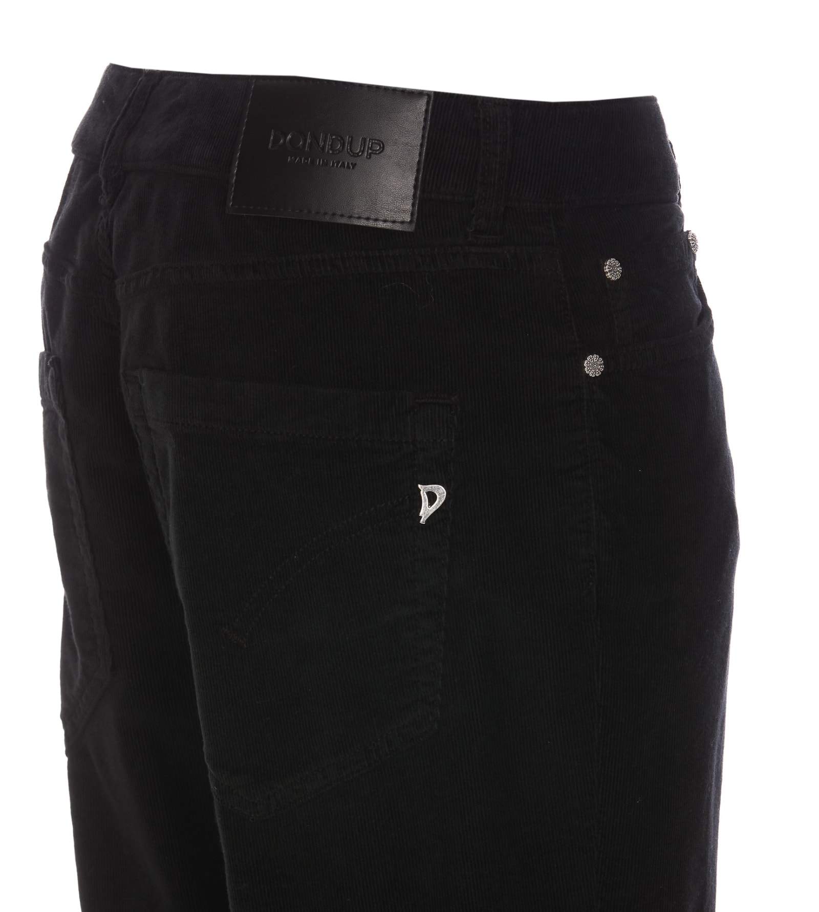 Shop Dondup Koons Gioiello Jeans In Black