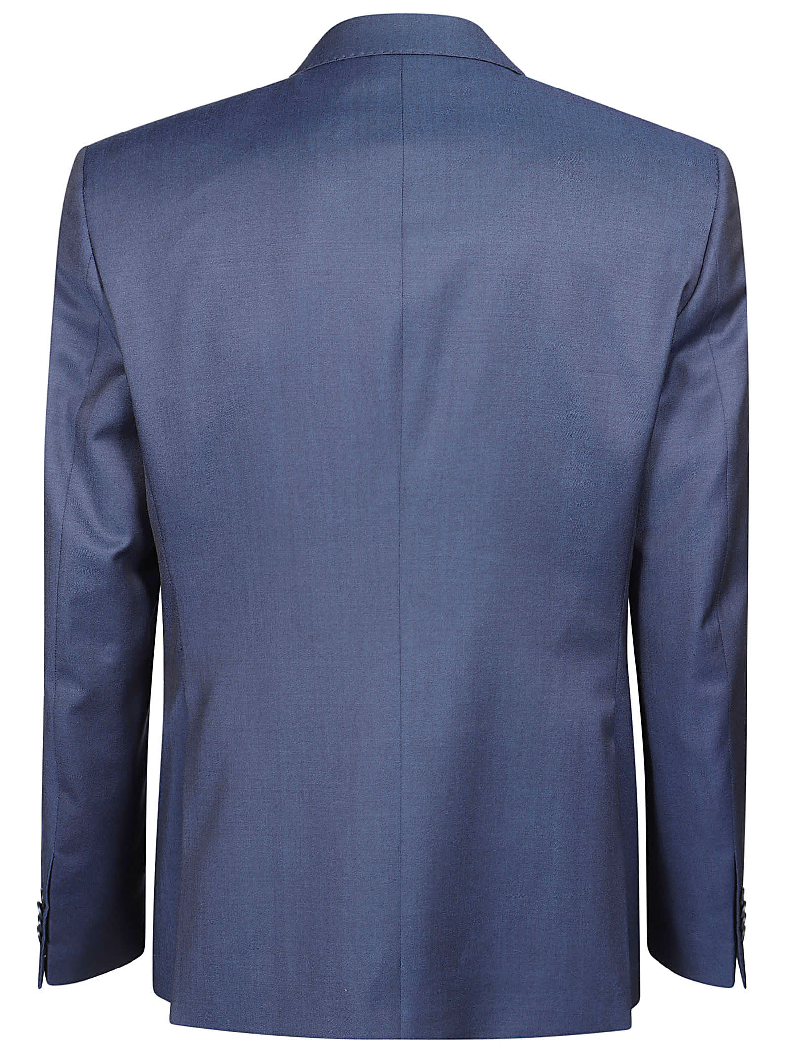 Shop Tagliatore Suit In Navy