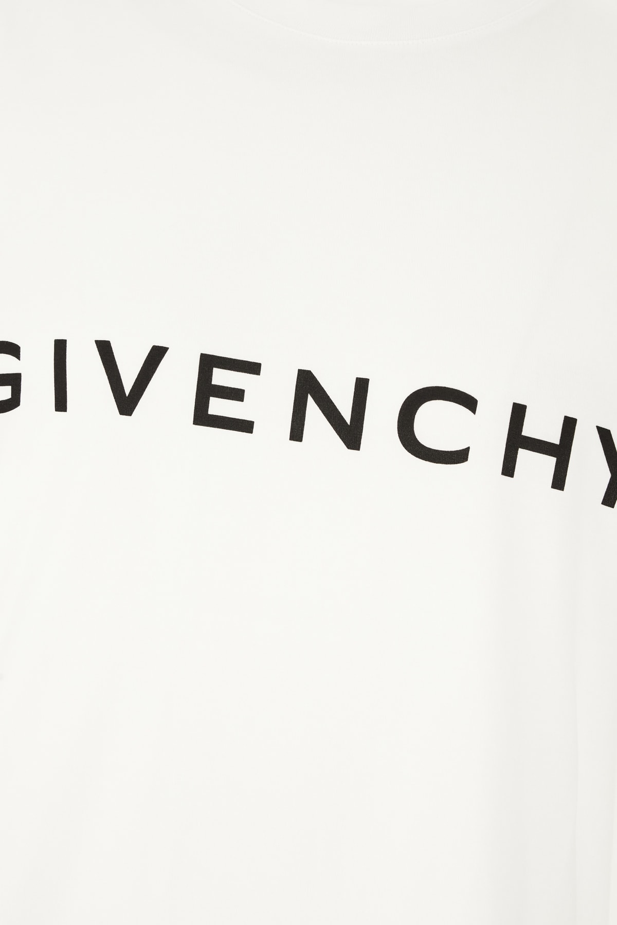 Shop Givenchy White Cotton T-shirt In 100