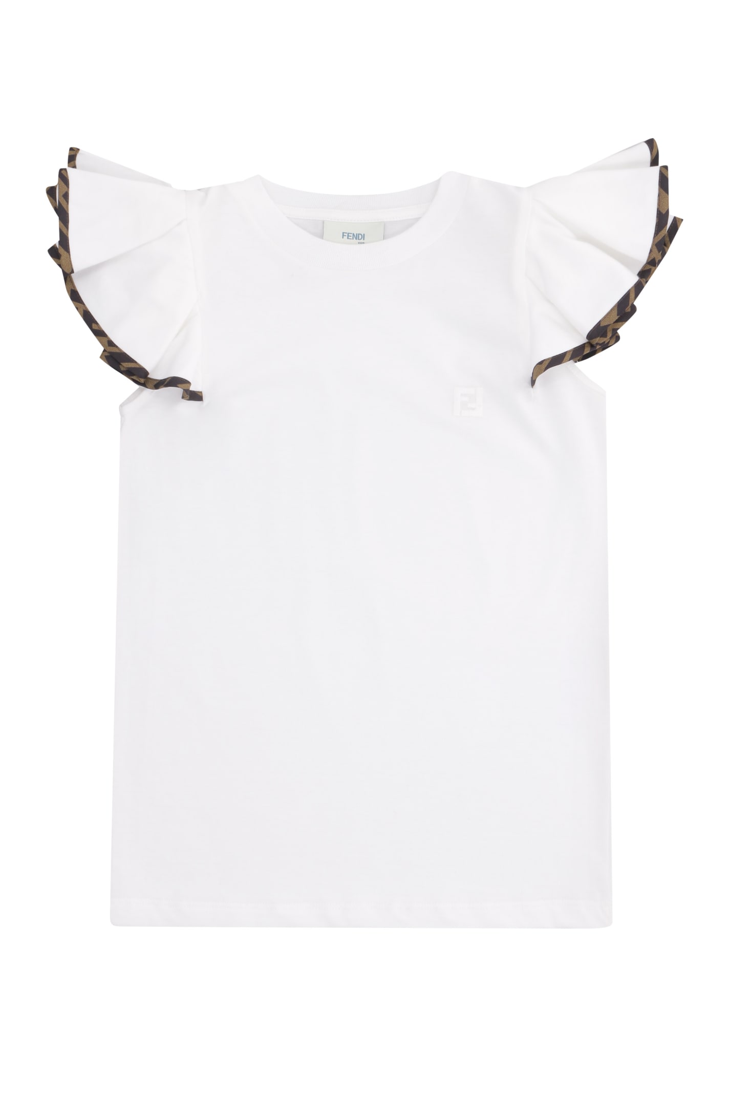 Fendi Cotton Crew-neck T-shirt