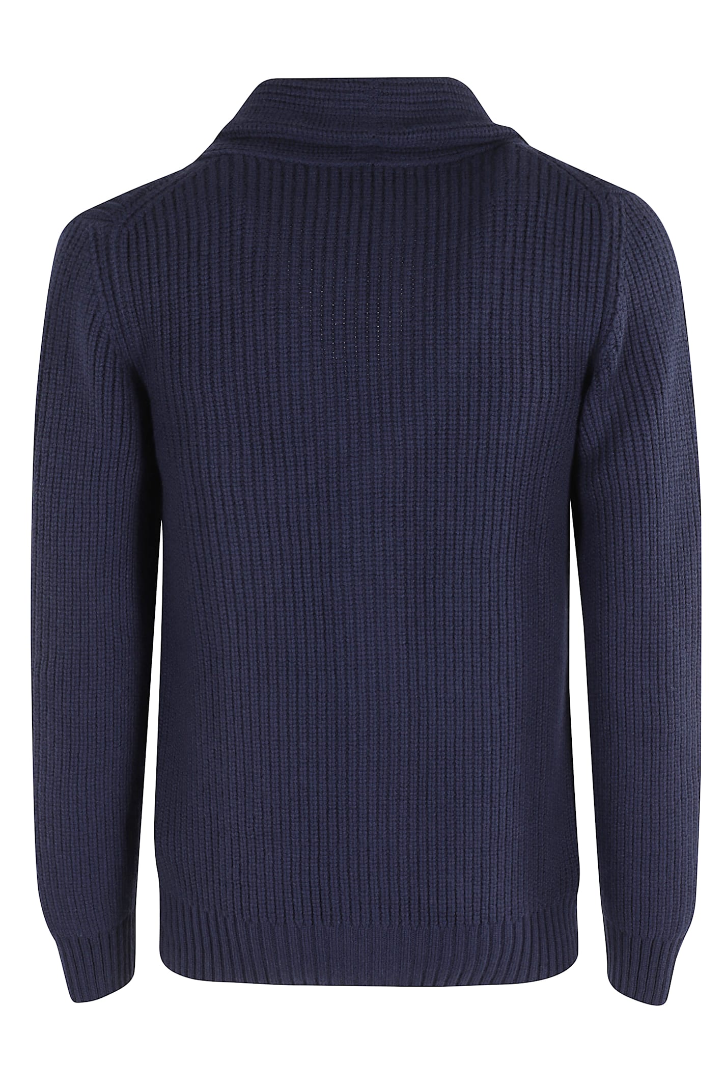Fay Maglia Cardigan Collo A Scialle In Blue