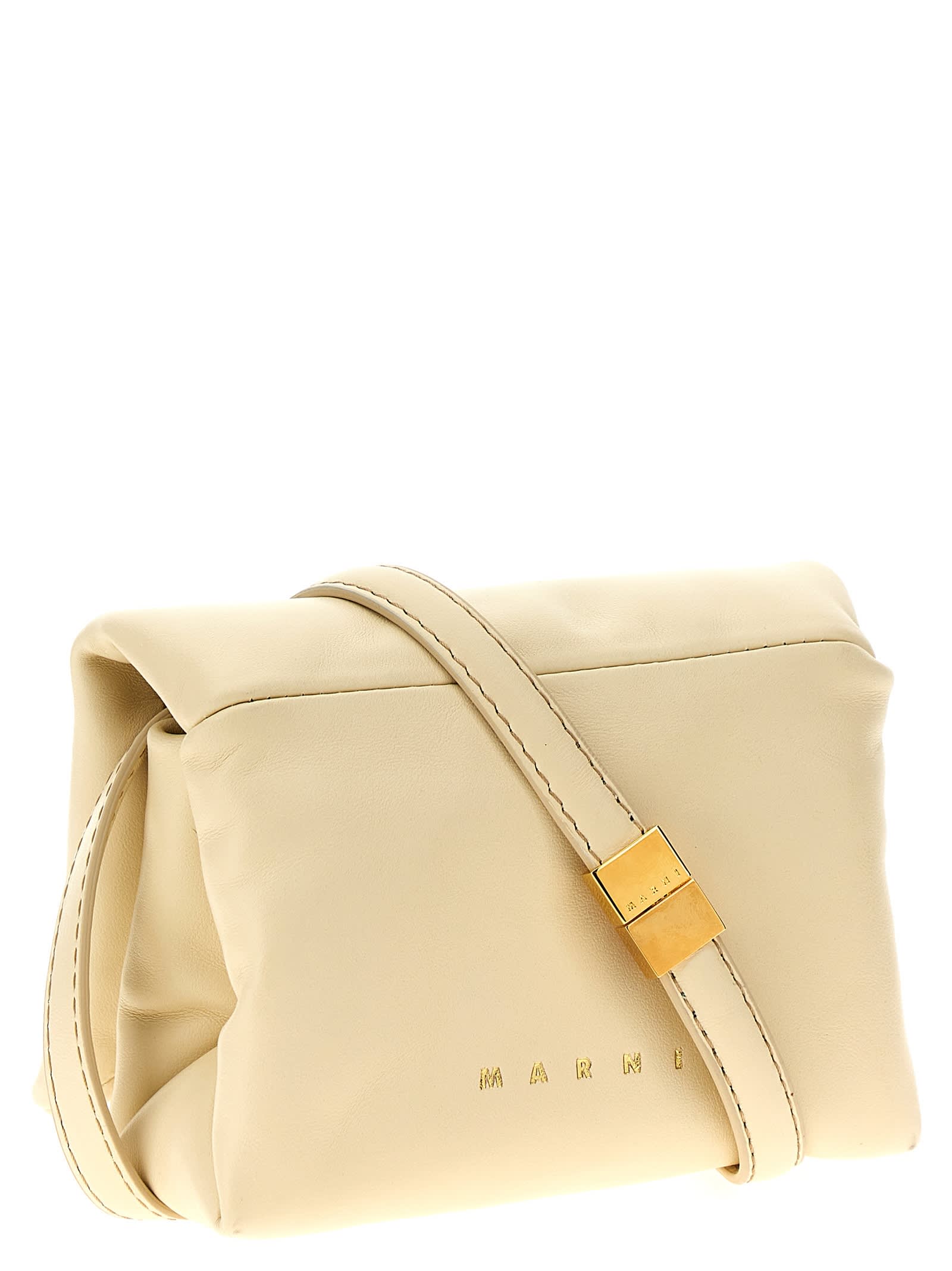 Shop Marni Prisma Mini Clutch Bag In White