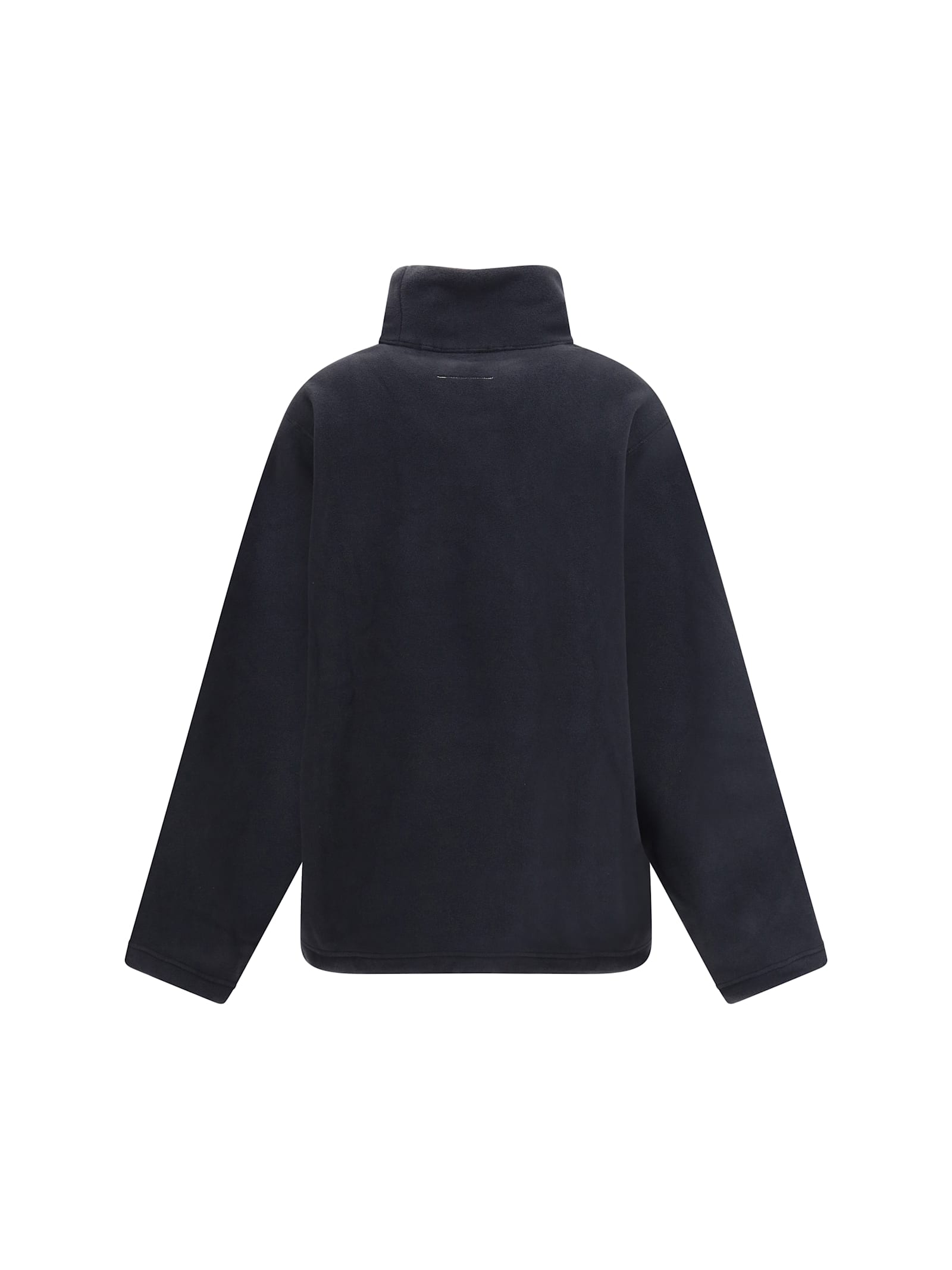 Mm6 Maison Margiela High-neck Drawstring Sweatshirt From The Salomon X Mm6 In Blue