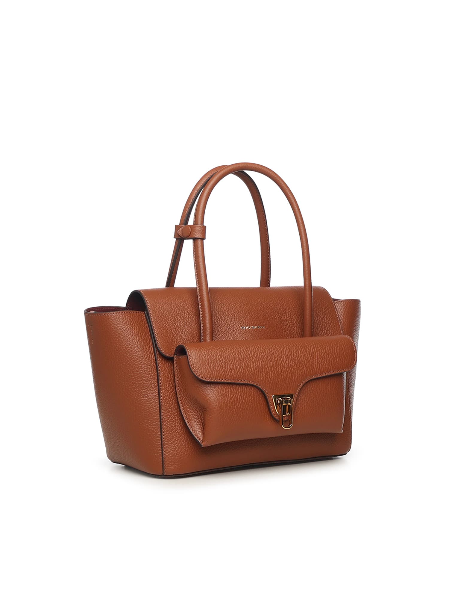 Coccinelle Double Beat Medium Leather Bag