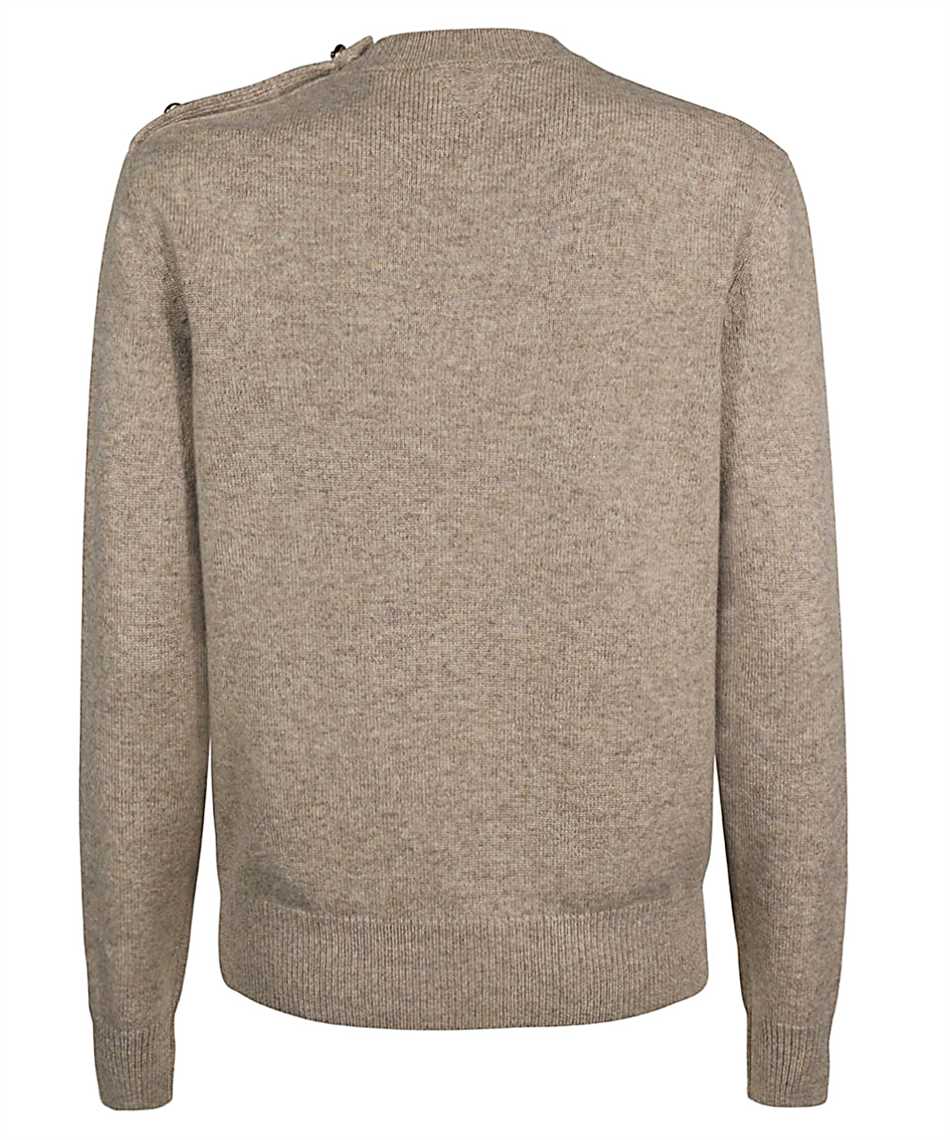 Shop Bottega Veneta Cashmere Sweater In Ivory