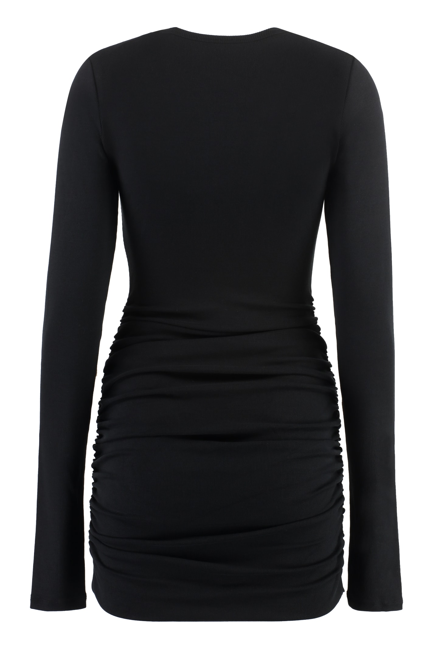 Shop The Andamane Viscose Dress In Black