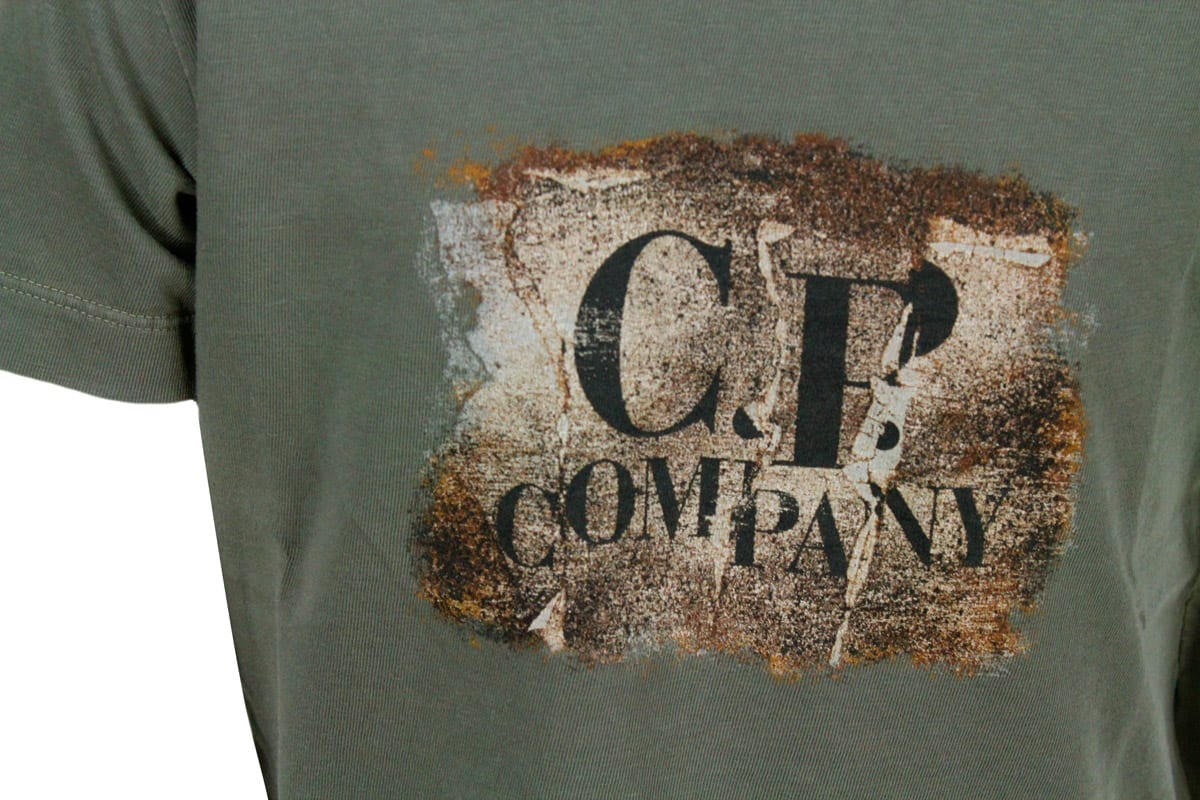 Shop C.p. Company T-shirt In Green