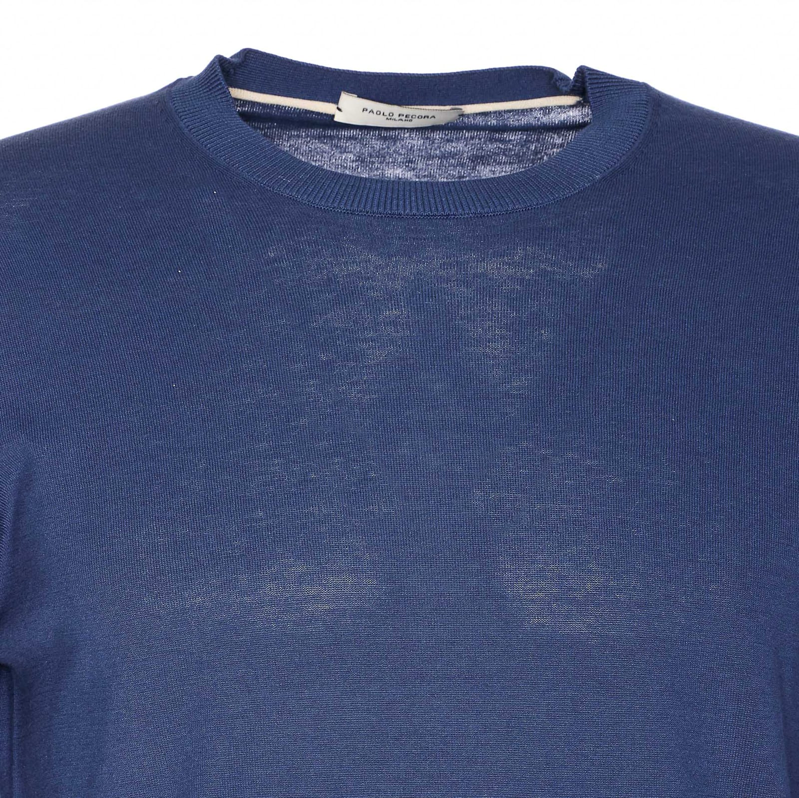 Paolo Pecora Crewneck Sweater In Blue