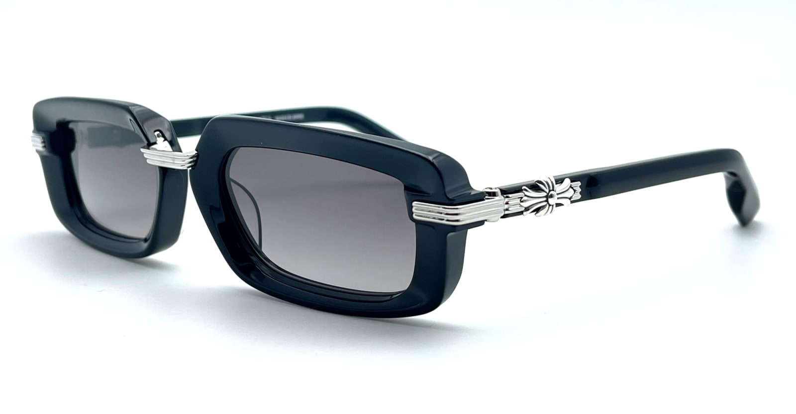 Shop Chrome Hearts Asstravagant - Black Sunglasses