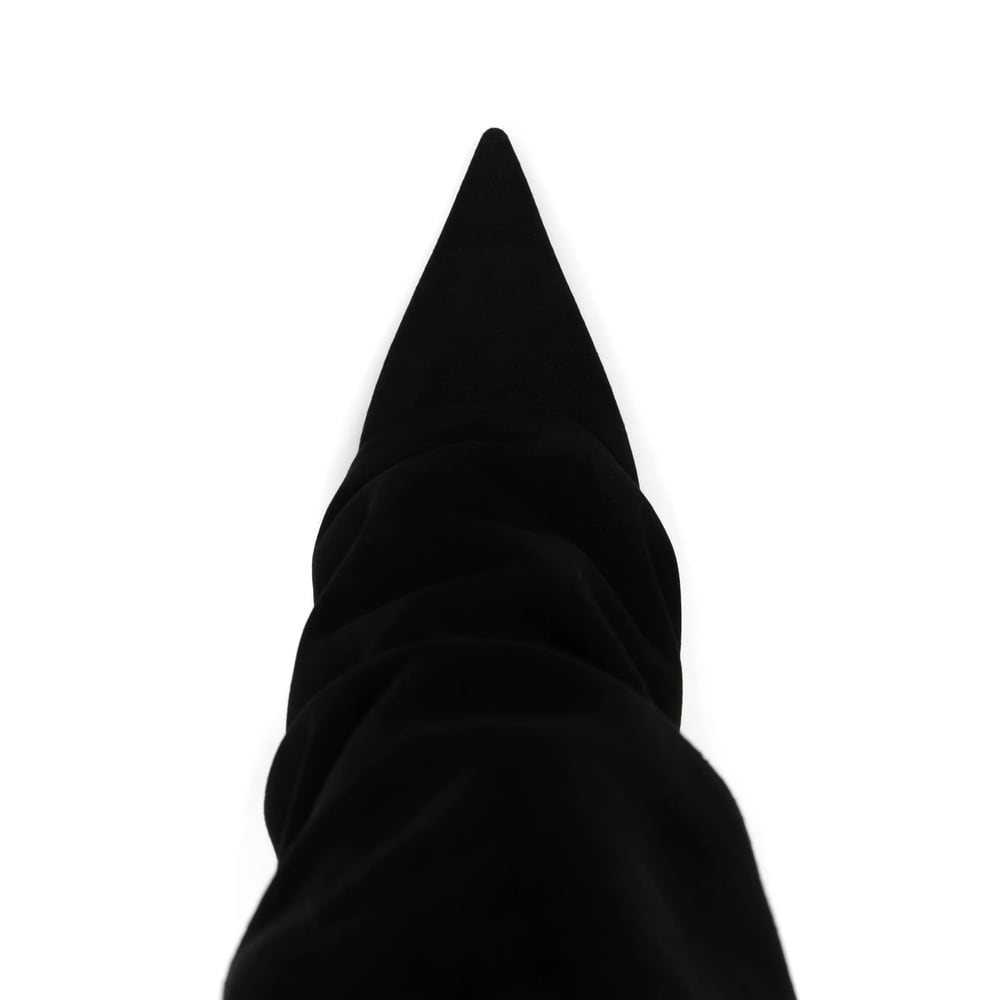 Le Silla 90mm Suede Knee Boots In Multi