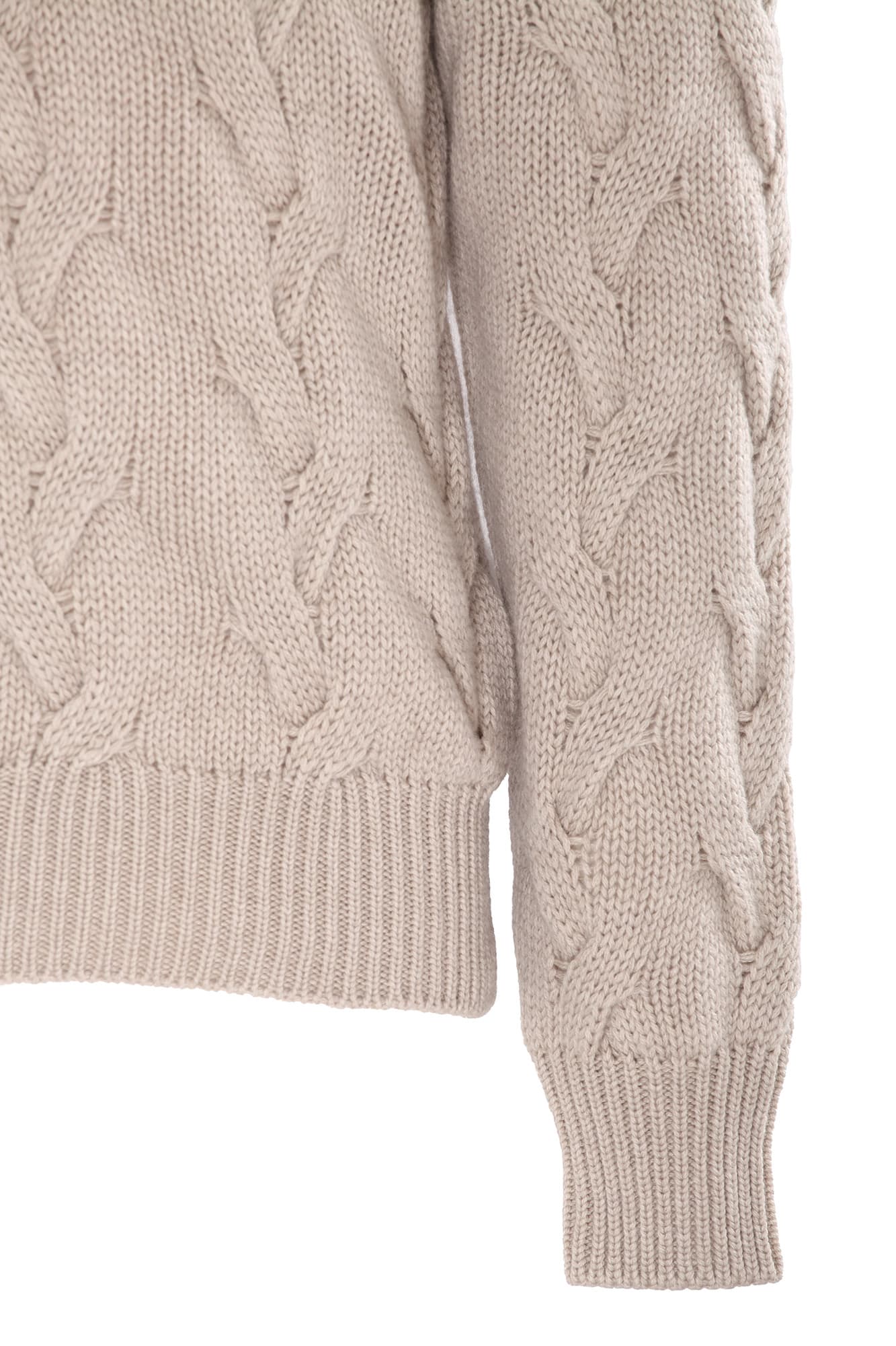 Shop Filippo De Laurentiis Filippo De Laurentis Sweaters Beige