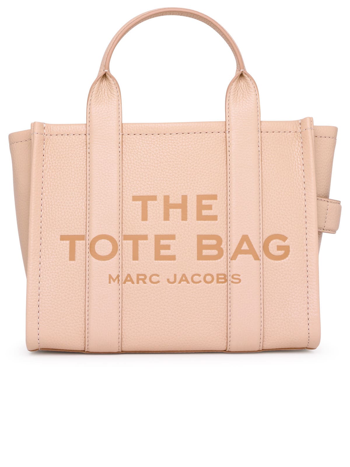 Shop Marc Jacobs Rose Leather Midi Tote Bag In Pink
