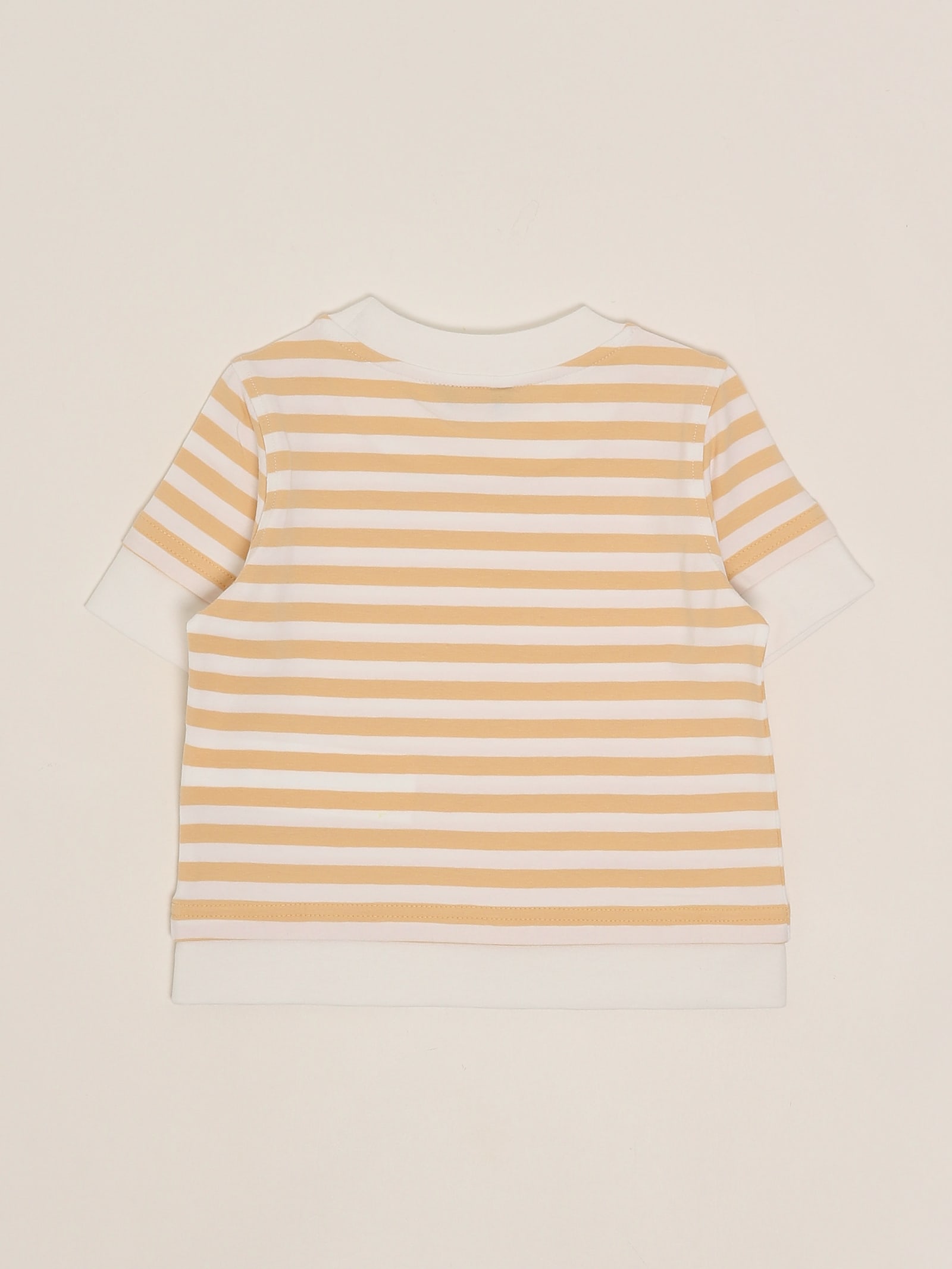 K-way Emel Stripes T-shirt In Brown