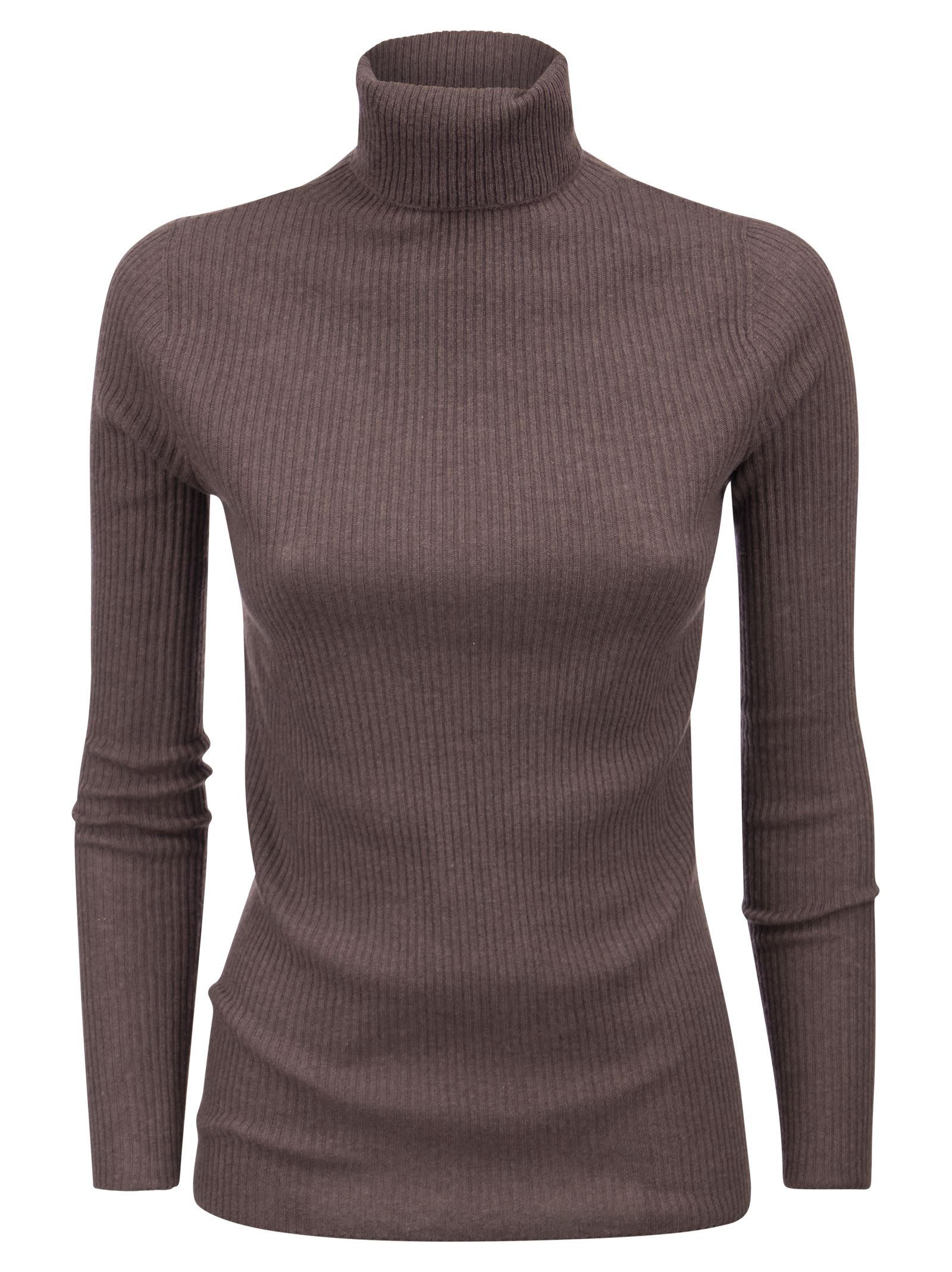 Fabiana Filippi Wool, Silk And Cashmere Turtleneck Sweater